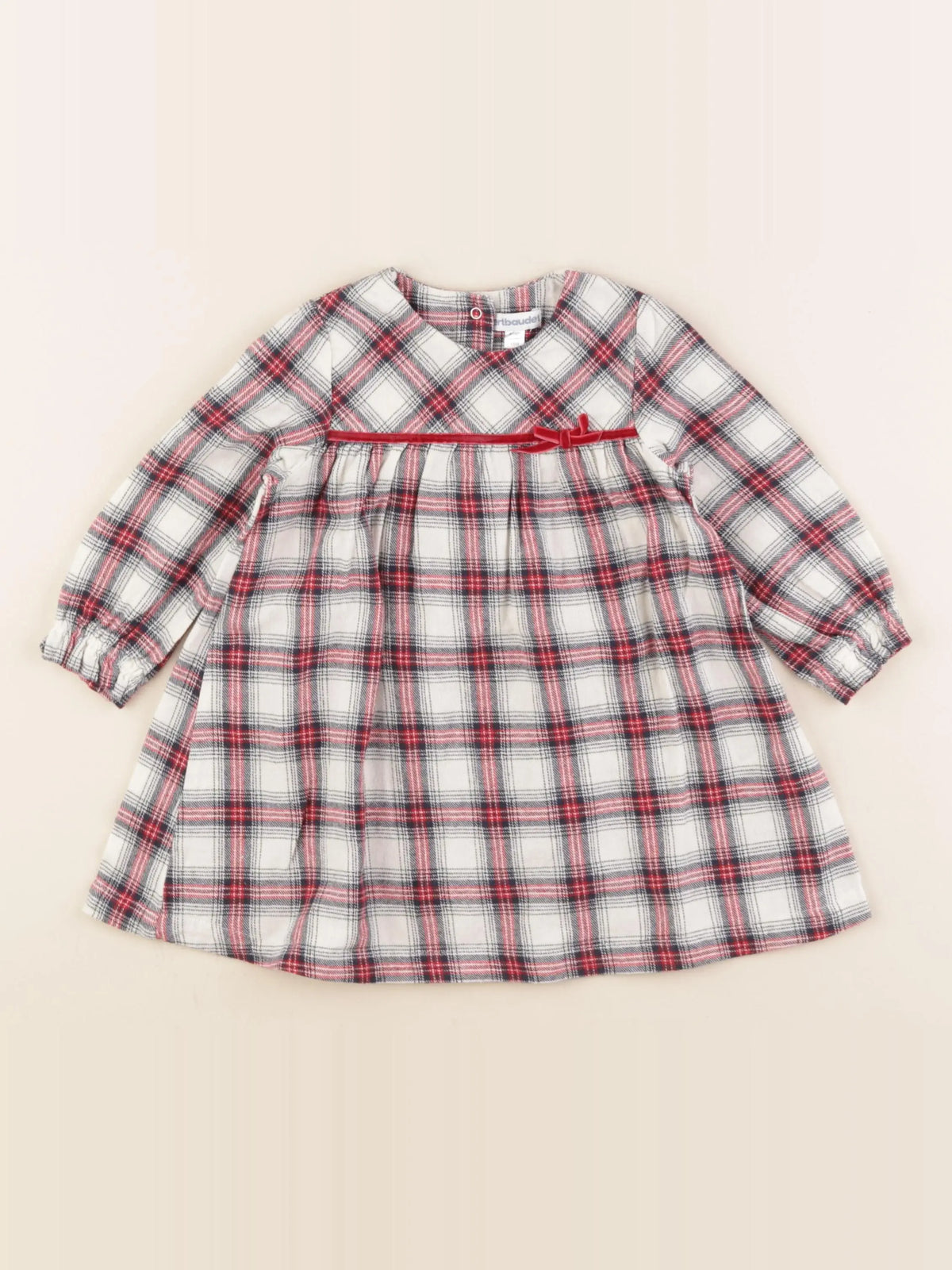 Vertbaudet - robe multicolore - 18 mois