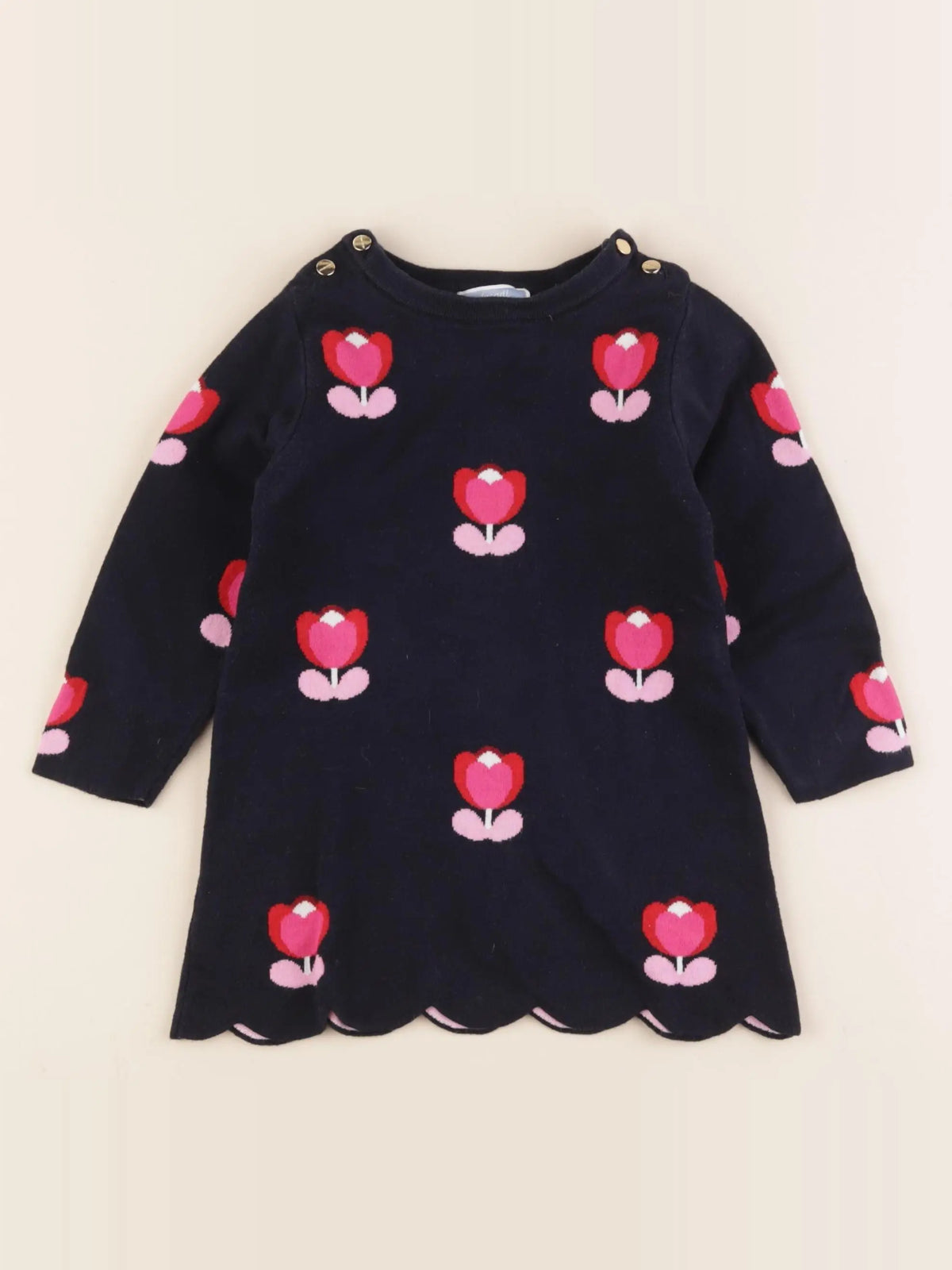 Jacadi - robe bleu - 24 mois