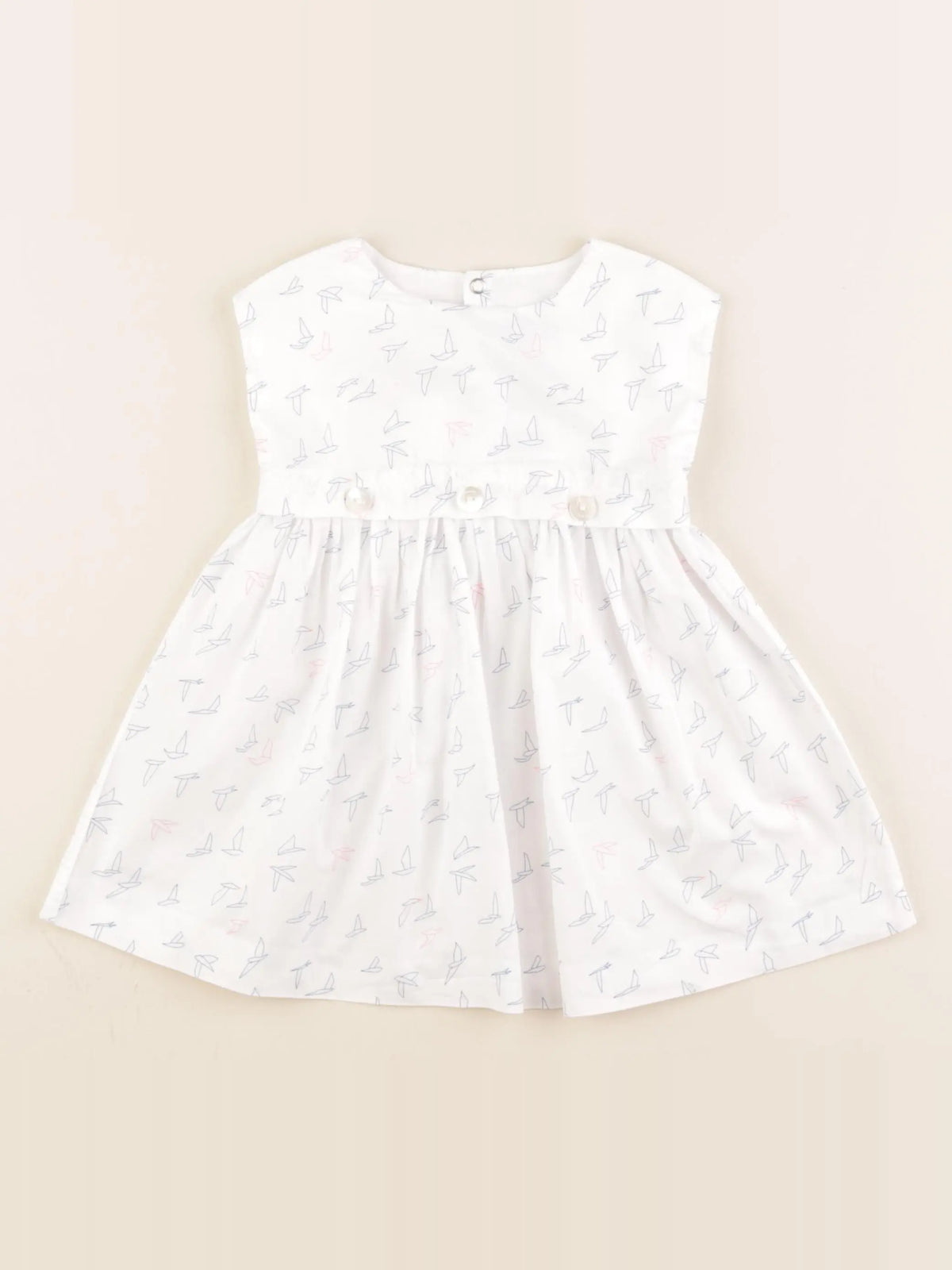 Jacadi - robe blanc - 18 mois
