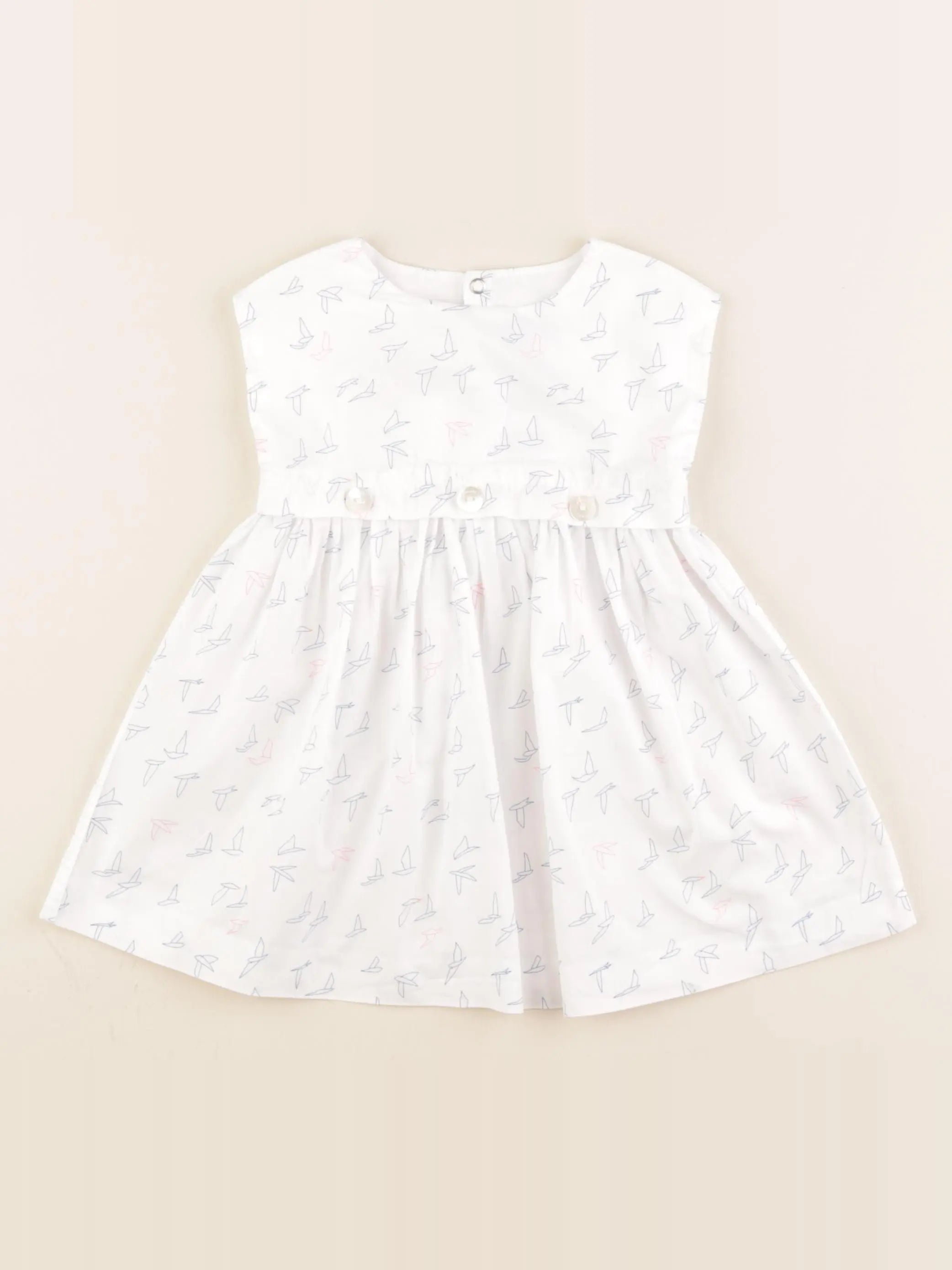 Jacadi - robe blanc - 18 mois
