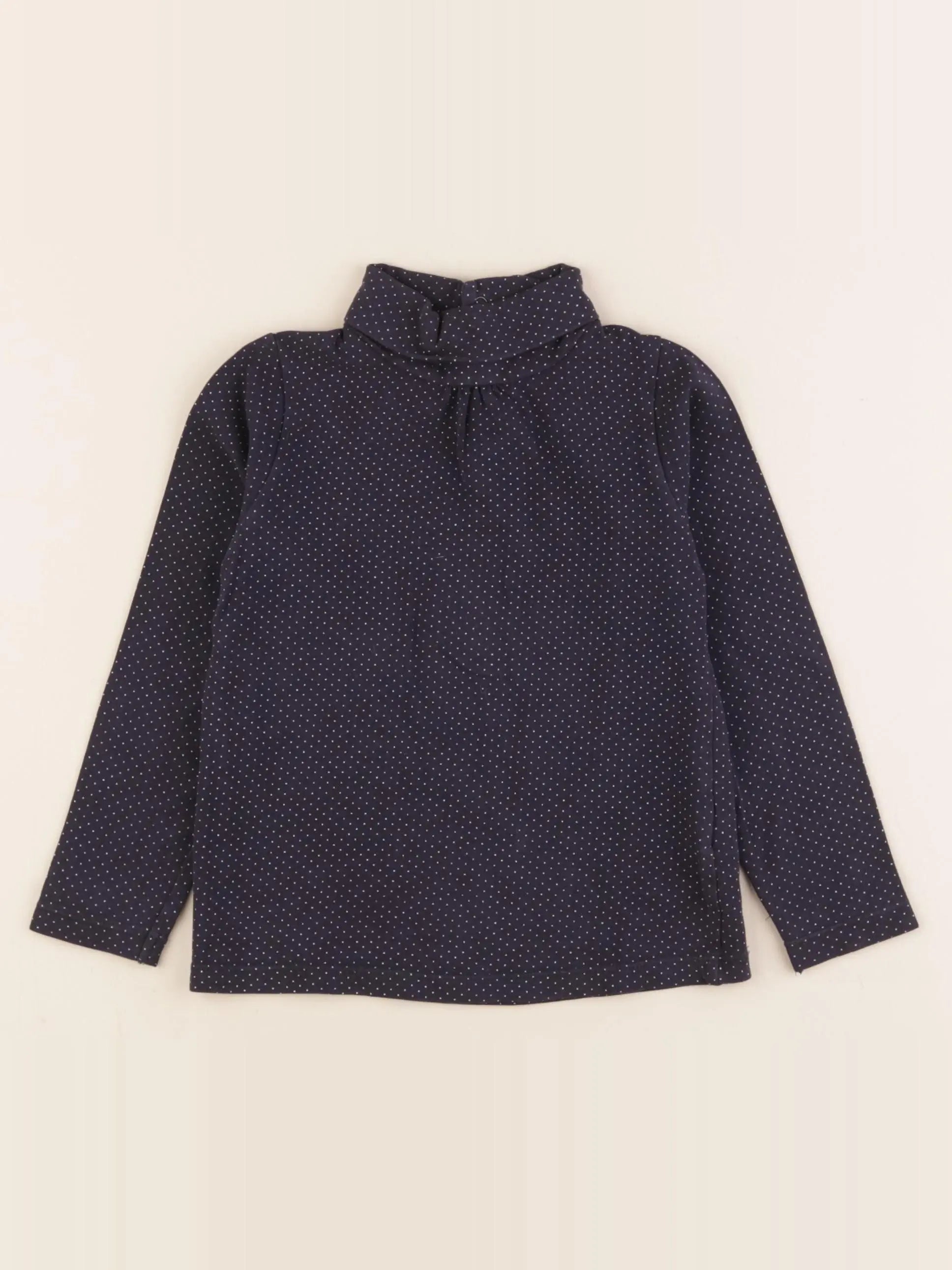 Jacadi - sous-pull bleu, blanc - 4 ans