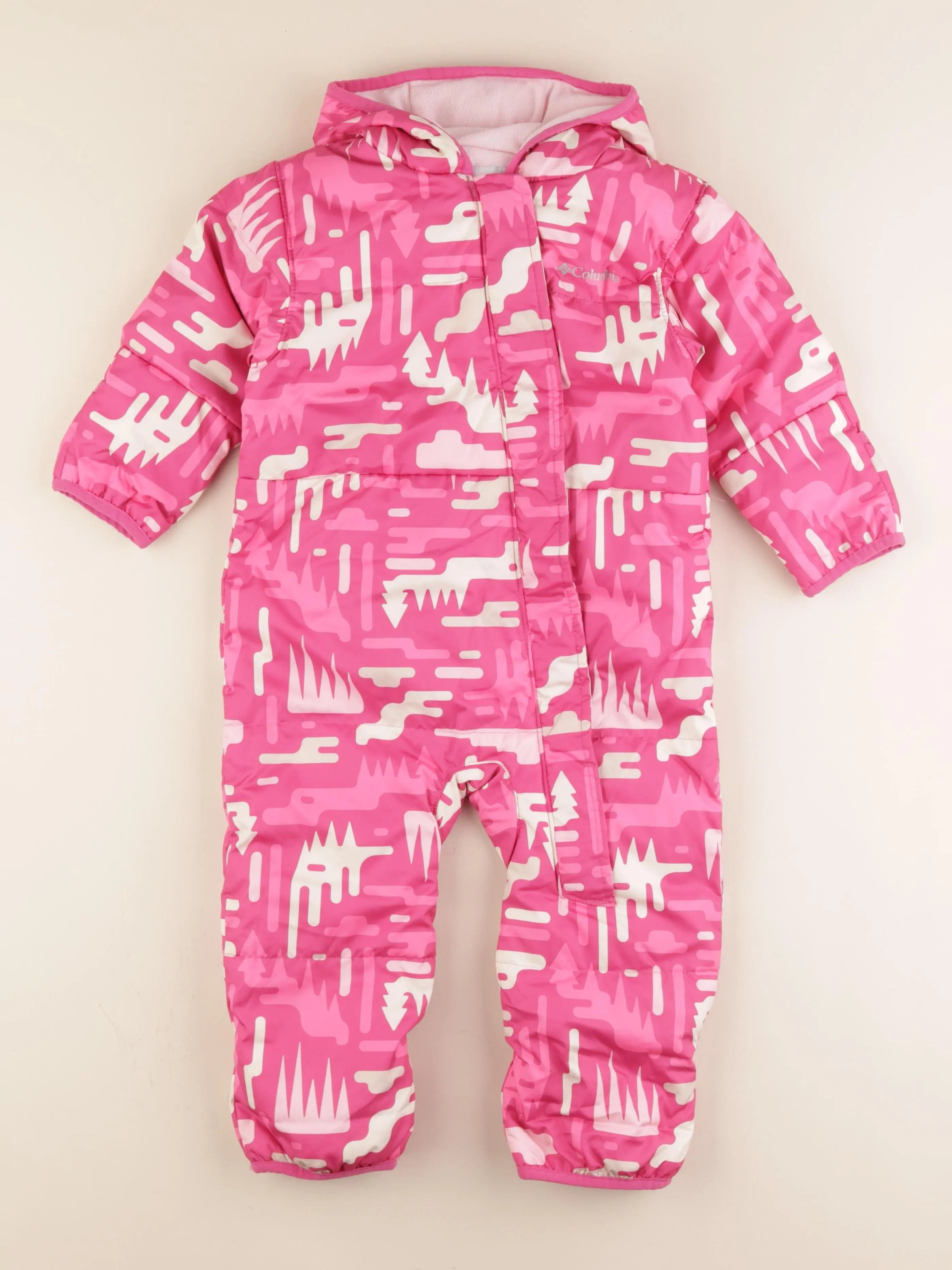 Columbia - combinaison de ski rose - 18/24 mois