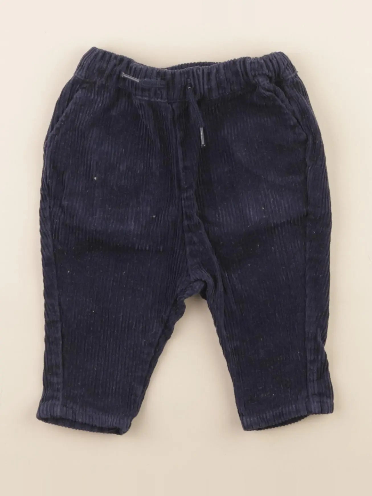 Vertbaudet - pantalon bleu - 3 mois