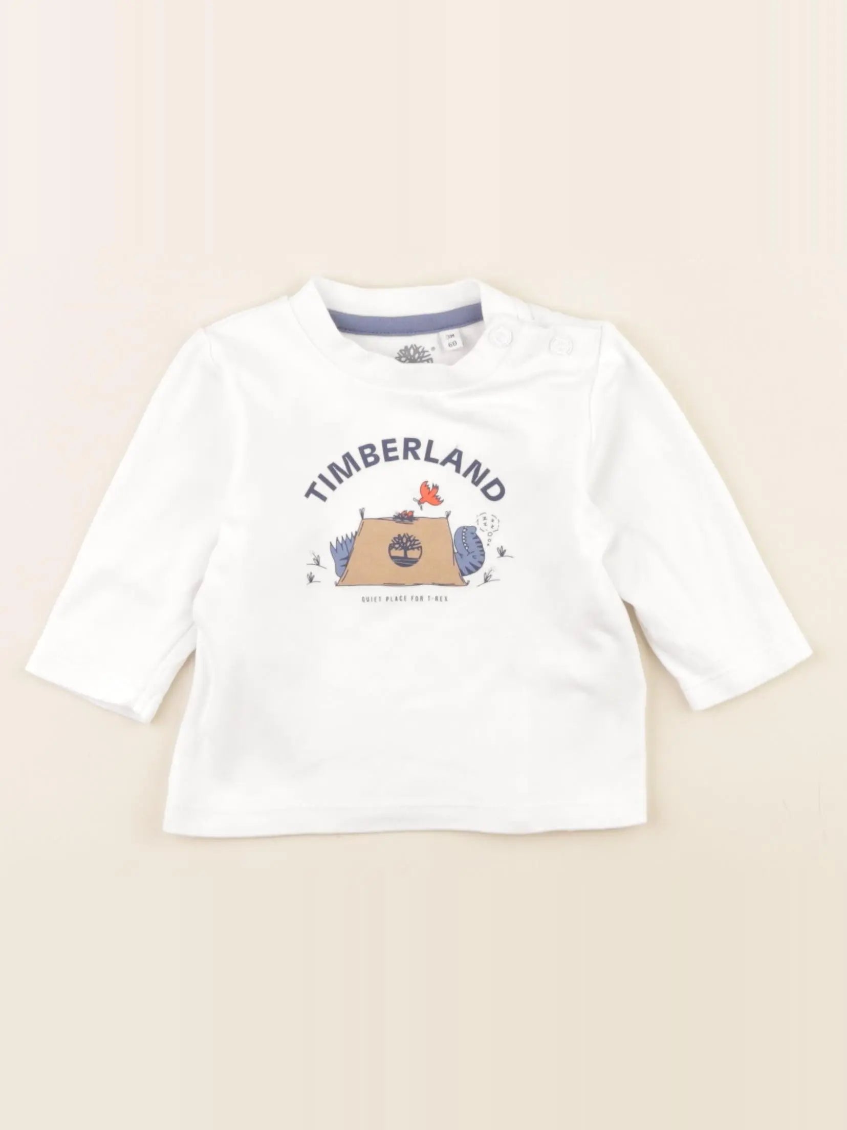 Timberland - tee-shirt blanc - 3 mois