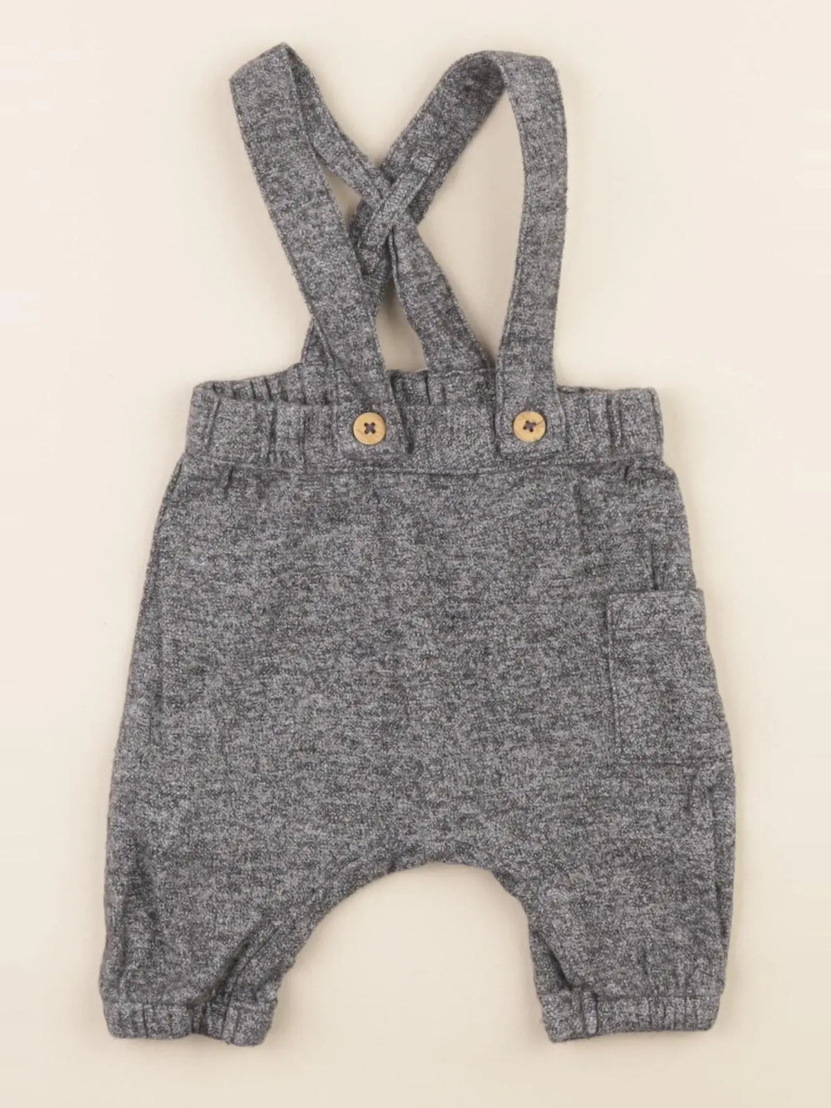 H&M - salopette gris - Prématuré