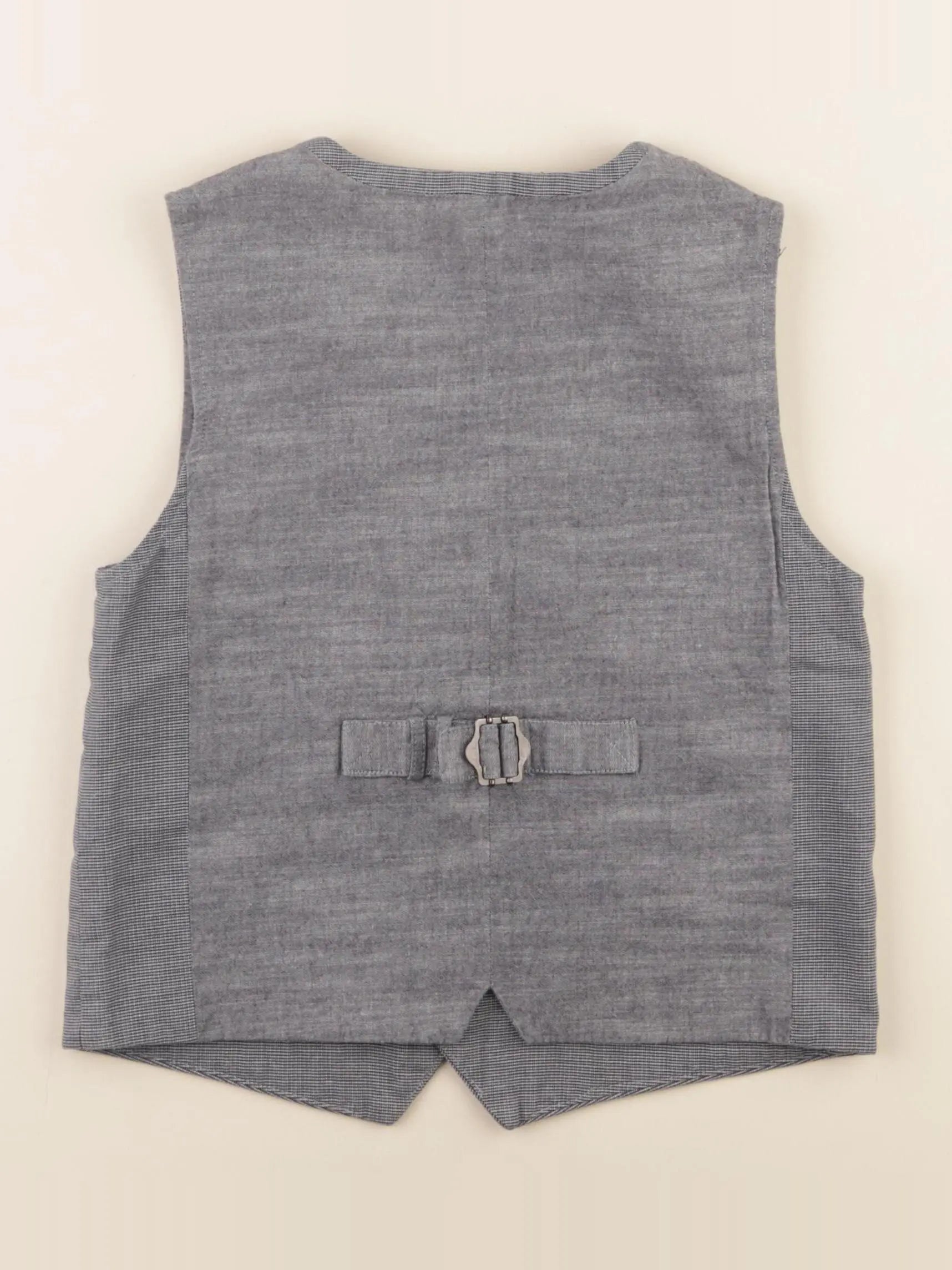Cyrillus - gilet gris - 8 ans