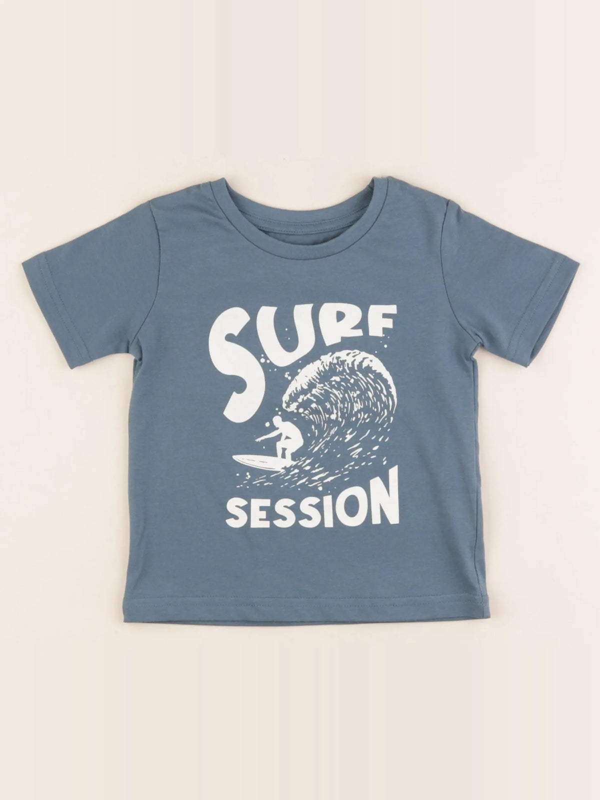 Vertbaudet - tee-shirt bleu - 2 ans