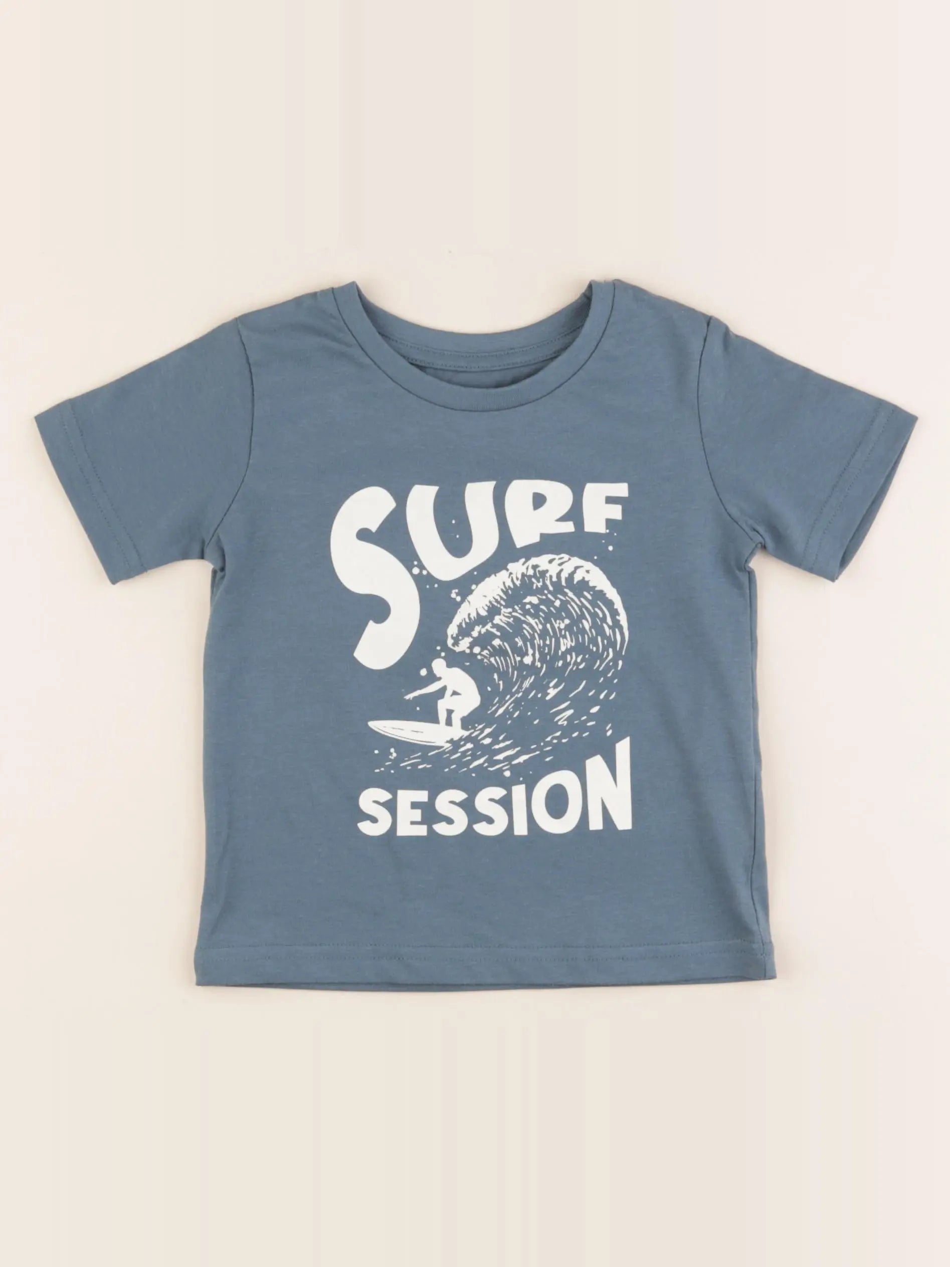 Vertbaudet - tee-shirt bleu - 2 ans