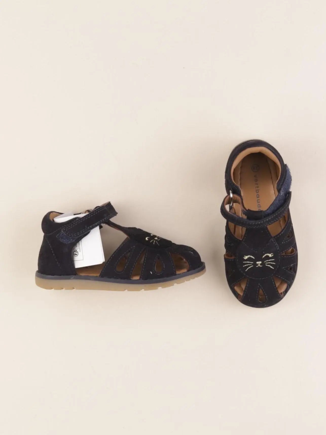 Vertbaudet - sandales bleu - pointure 24