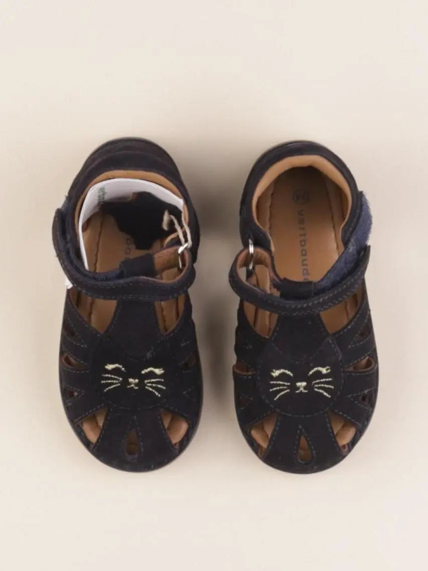 Vertbaudet - sandales bleu - pointure 24