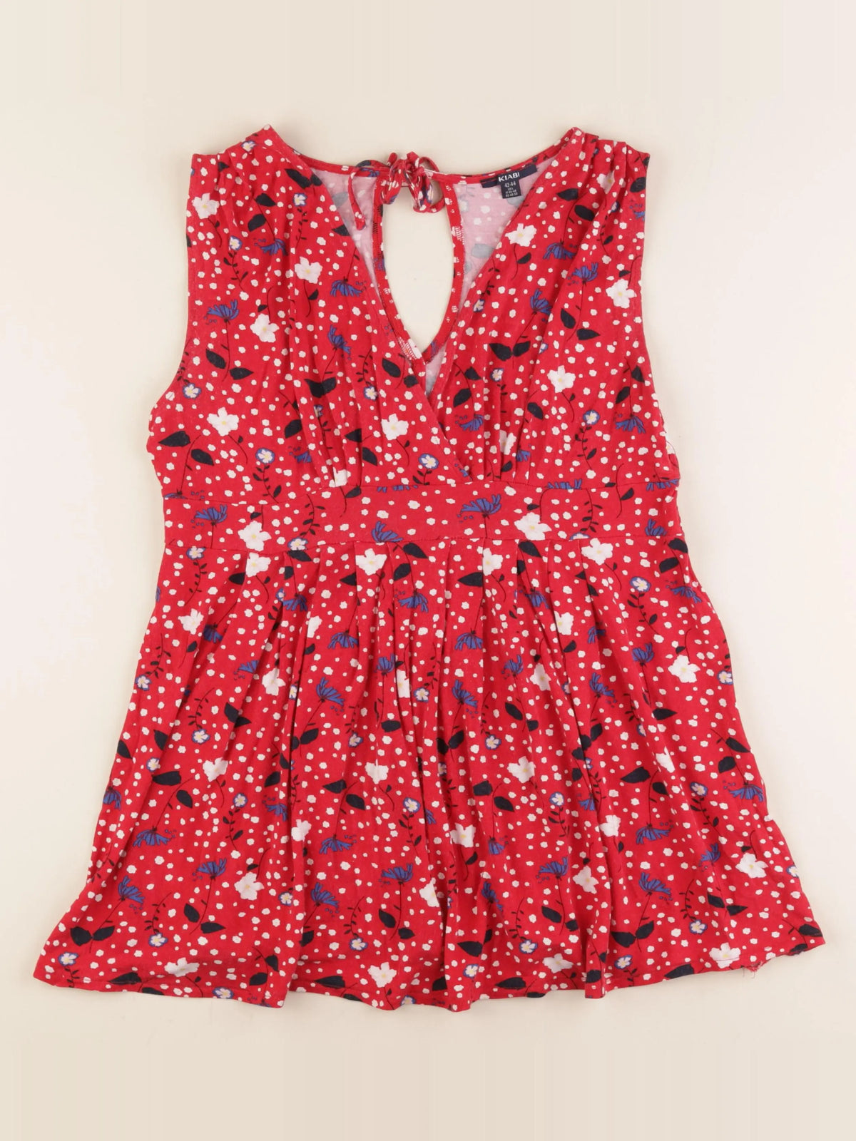 Kiabi - débardeur grossesse rouge - 42 à 44
