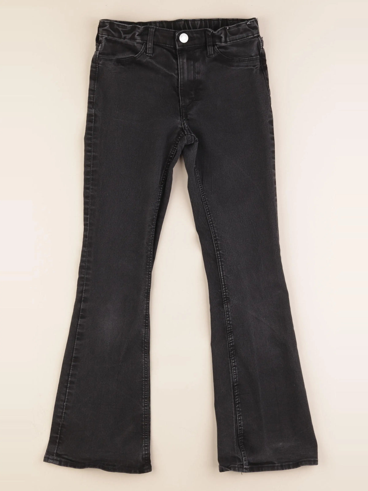 H&M - jean noir - 9/10 ans