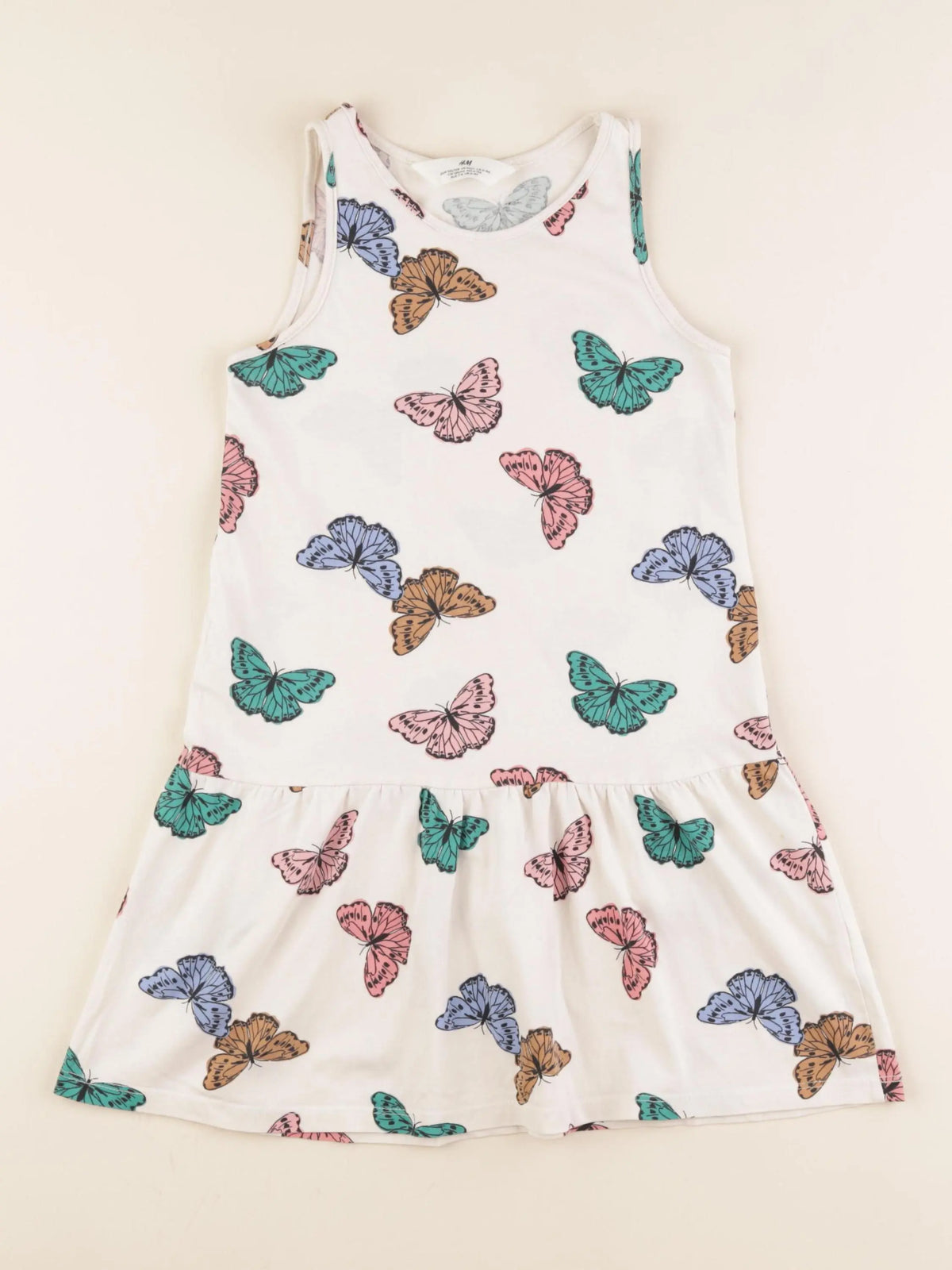 H&M - robe multicolore - 6/7 ans