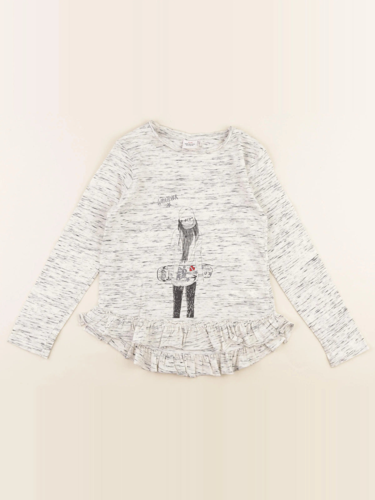 Tape à l'oeil - tee-shirt gris - 8 ans
