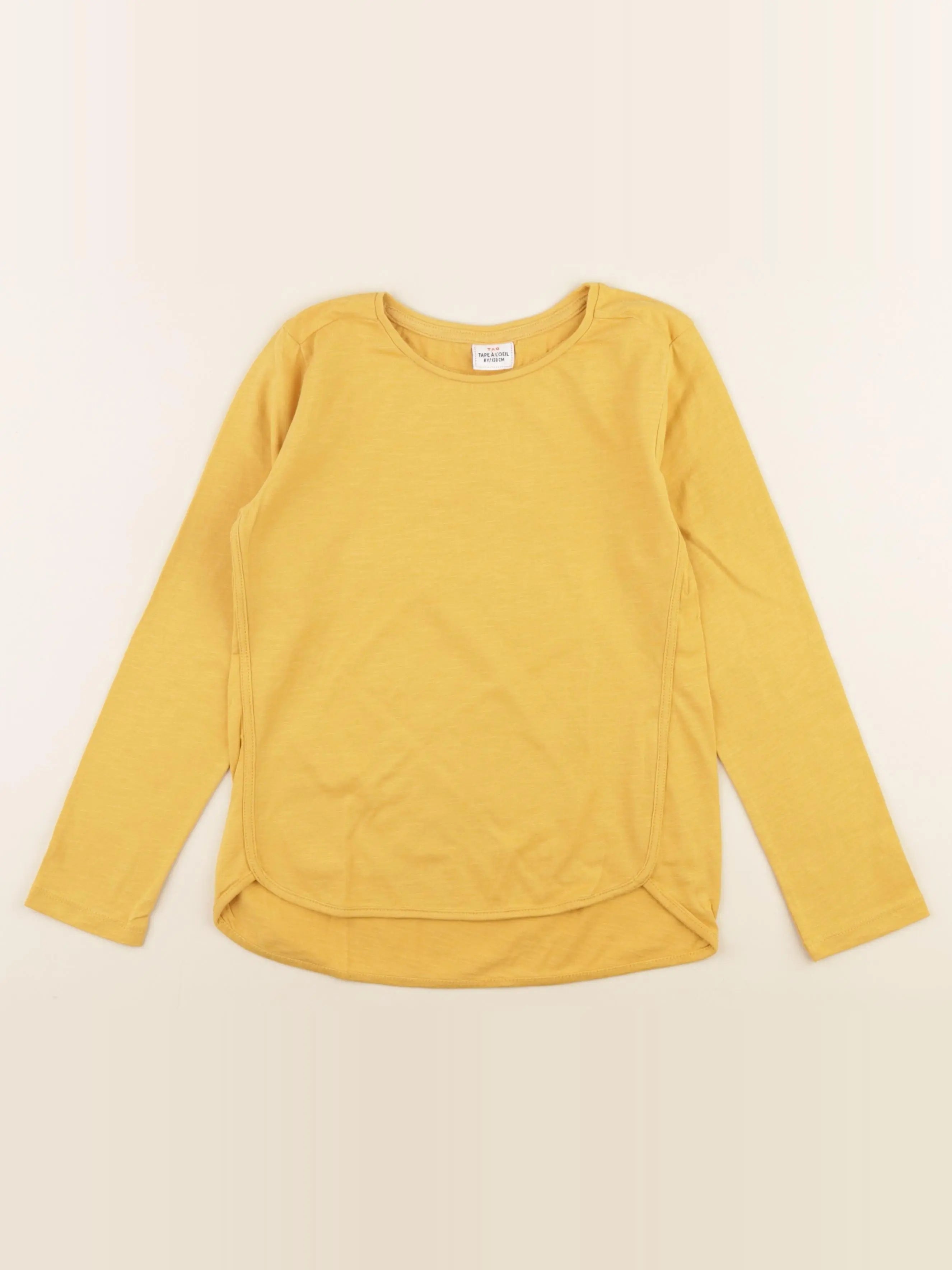 Tape à l'oeil - tee-shirt jaune - 8 ans