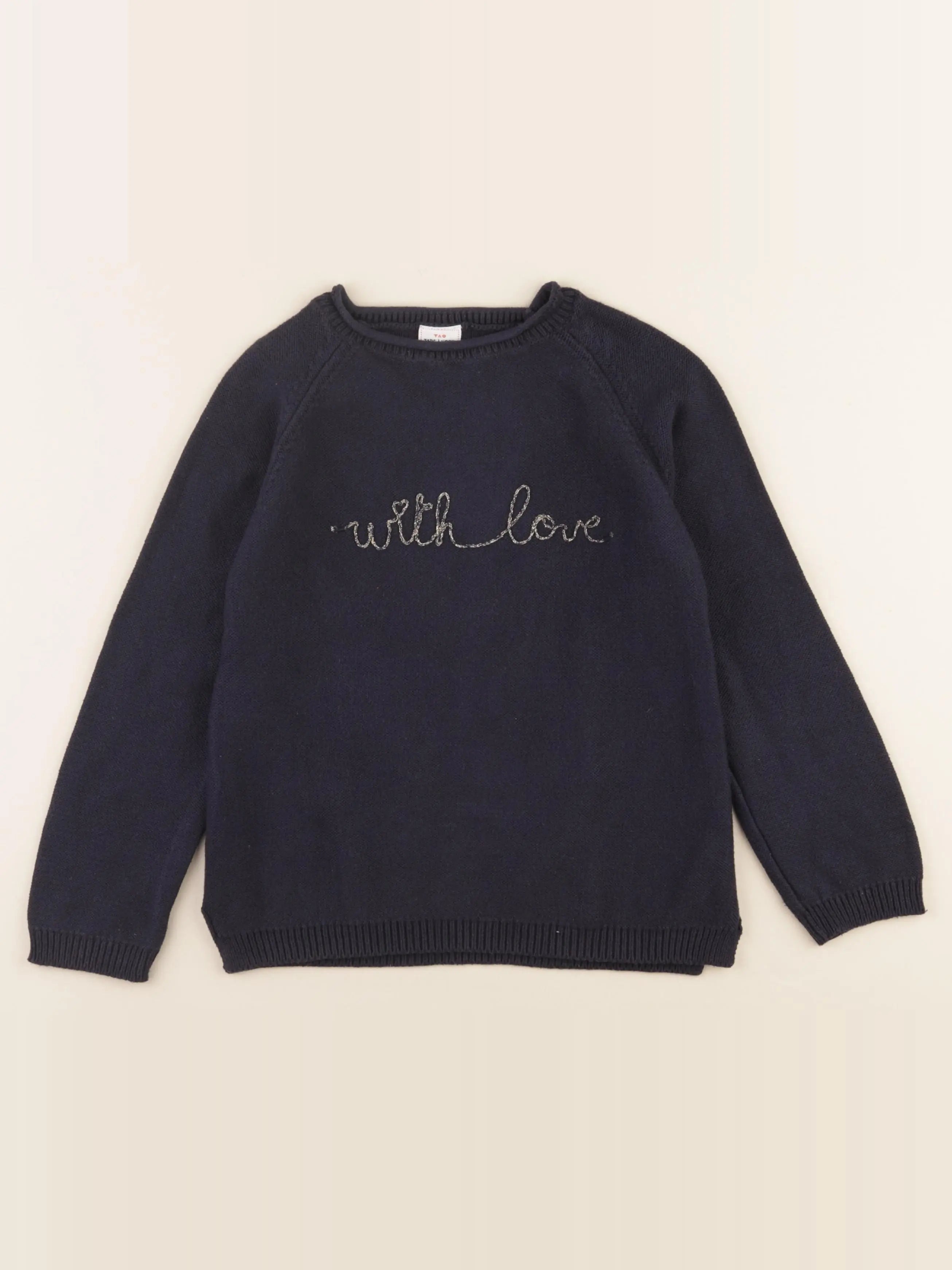 Tape à l'oeil - pull bleu - 8 ans