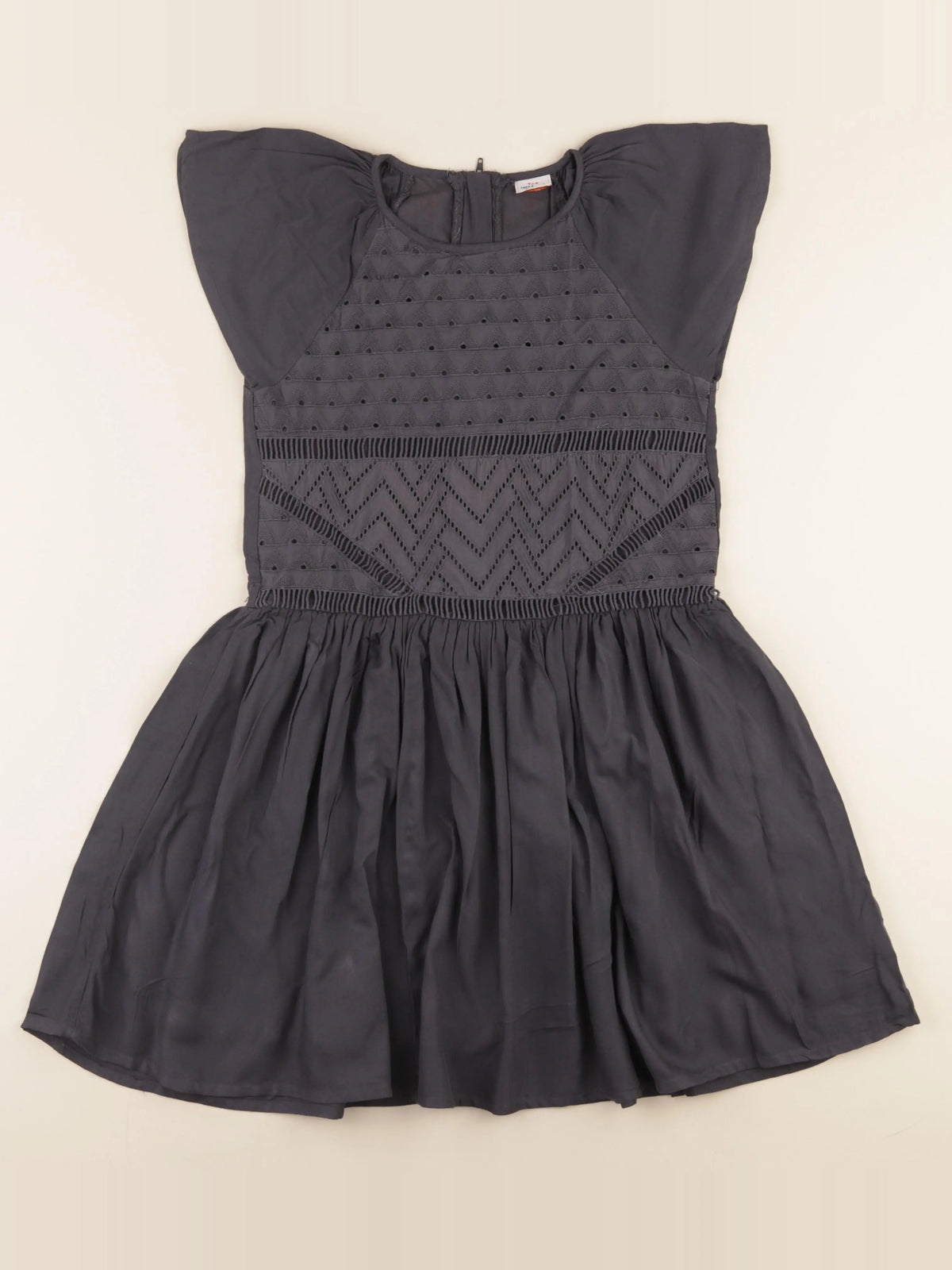 Tape à l'oeil - robe gris - 10 ans