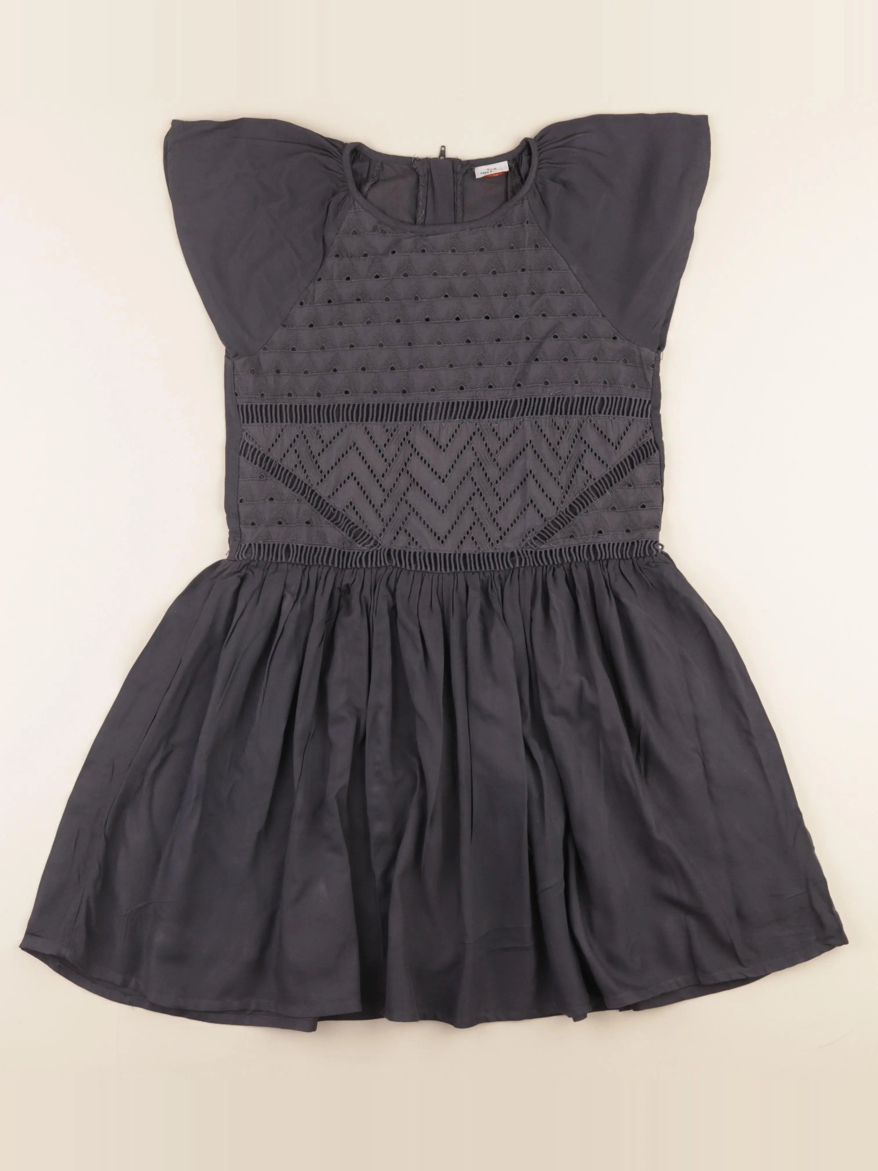 Tape à l'oeil - robe gris - 10 ans