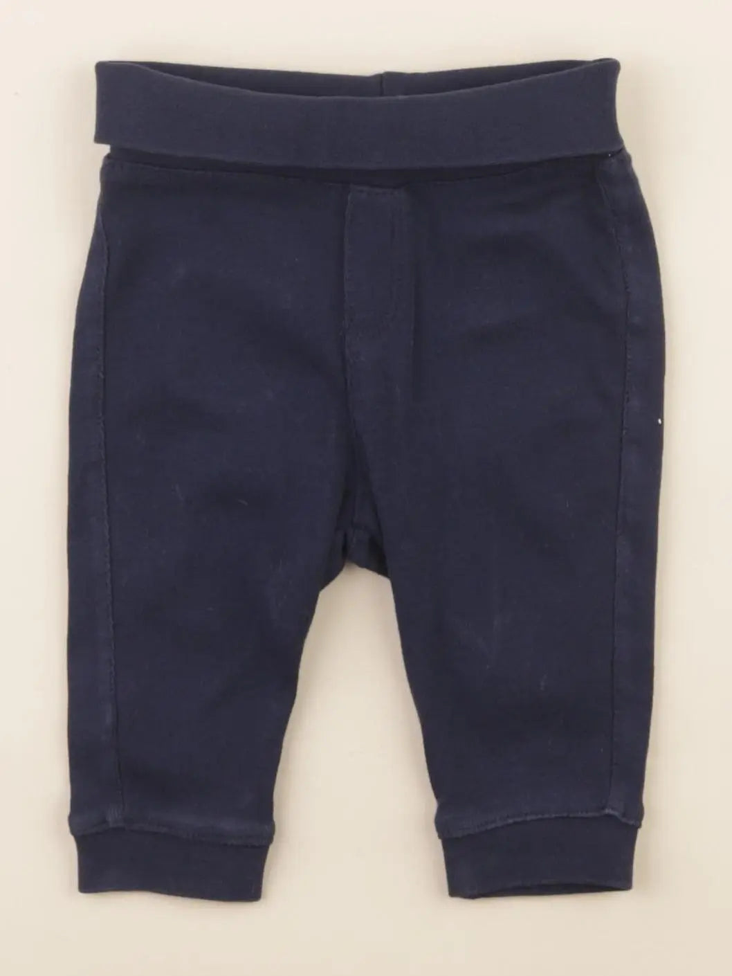 H&M - legging bleu - 2/4 mois