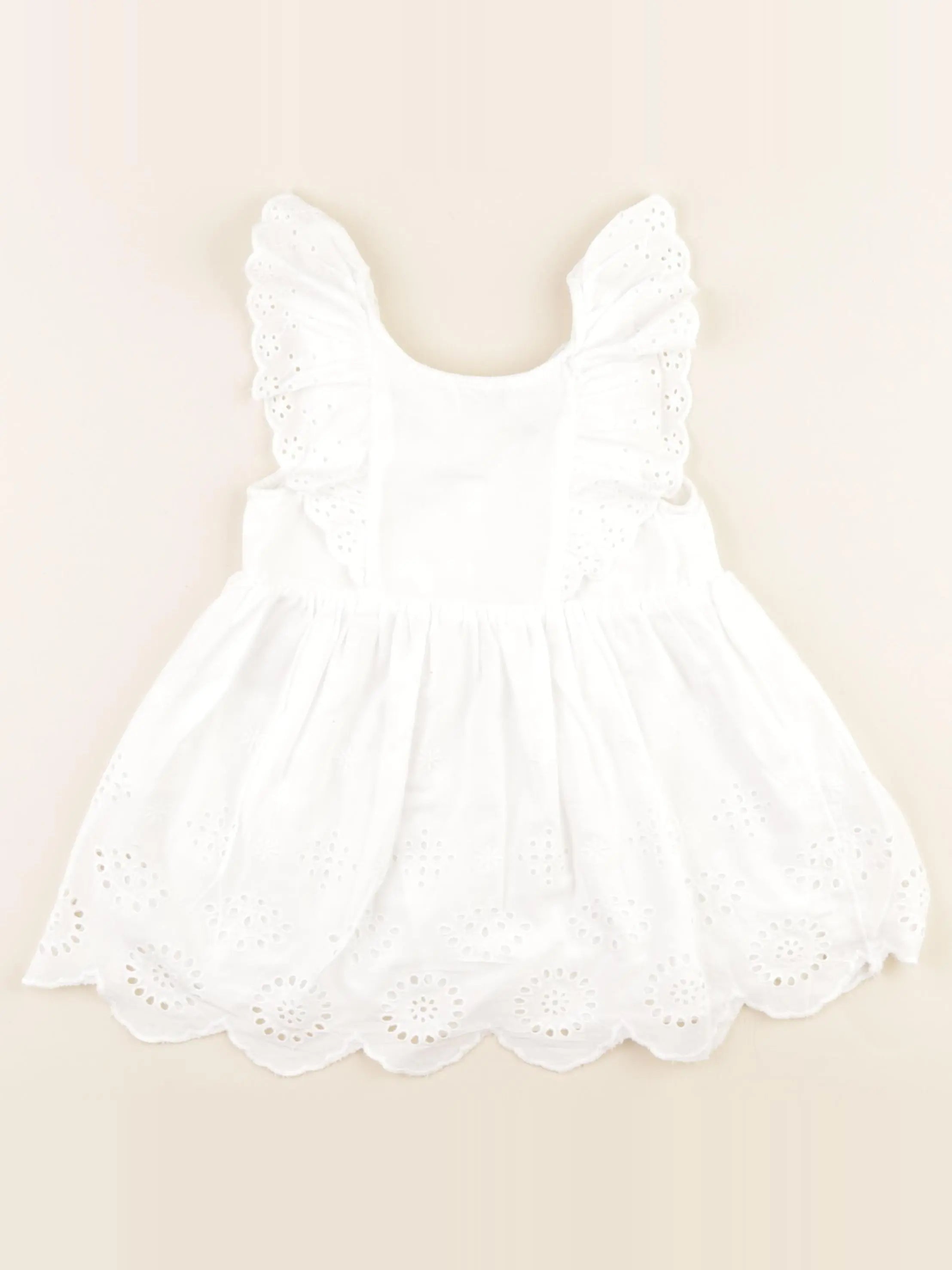 Vertbaudet - robe blanc - 2 ans