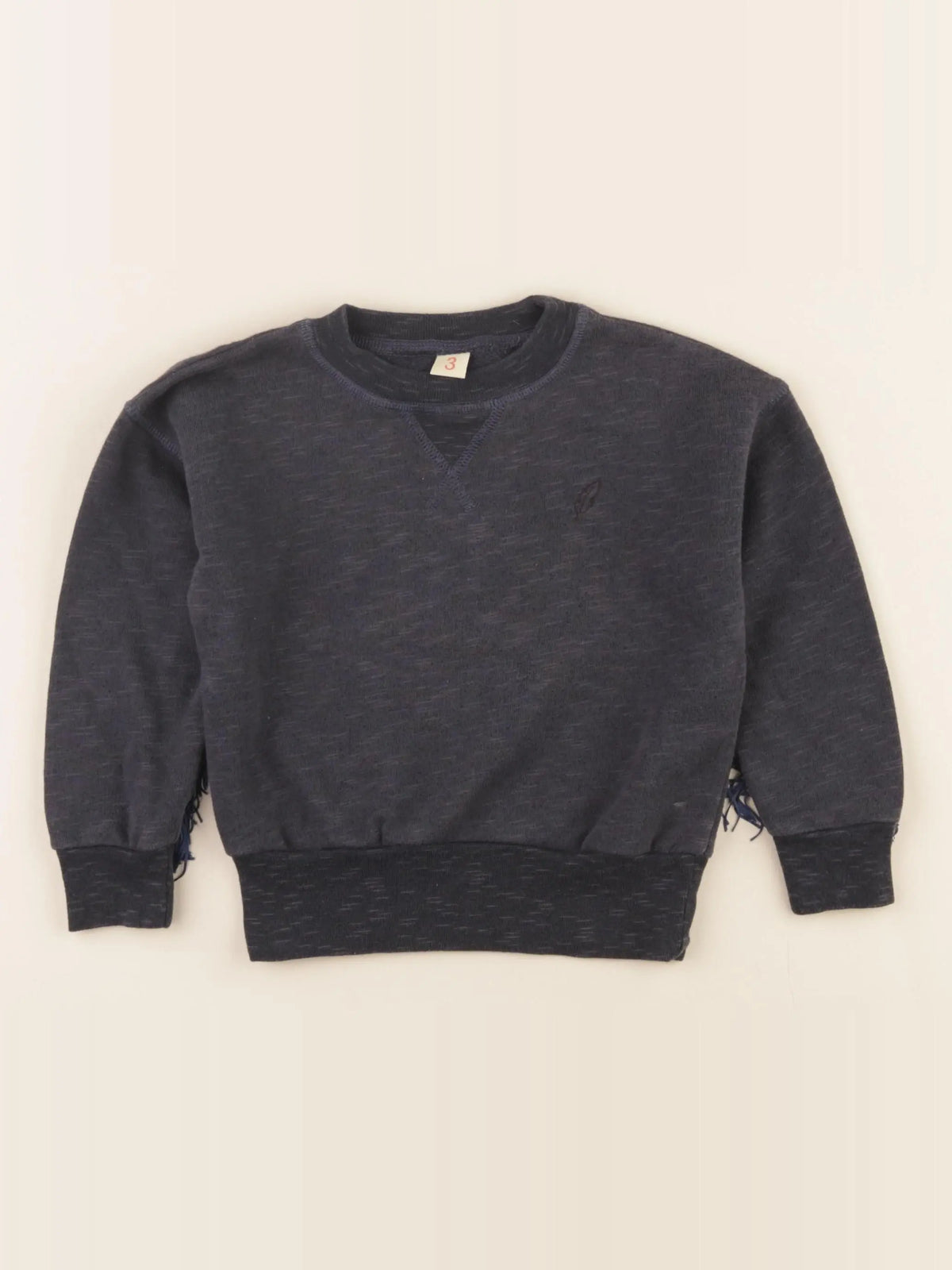 Bellerose - sweat bleu - 3 ans