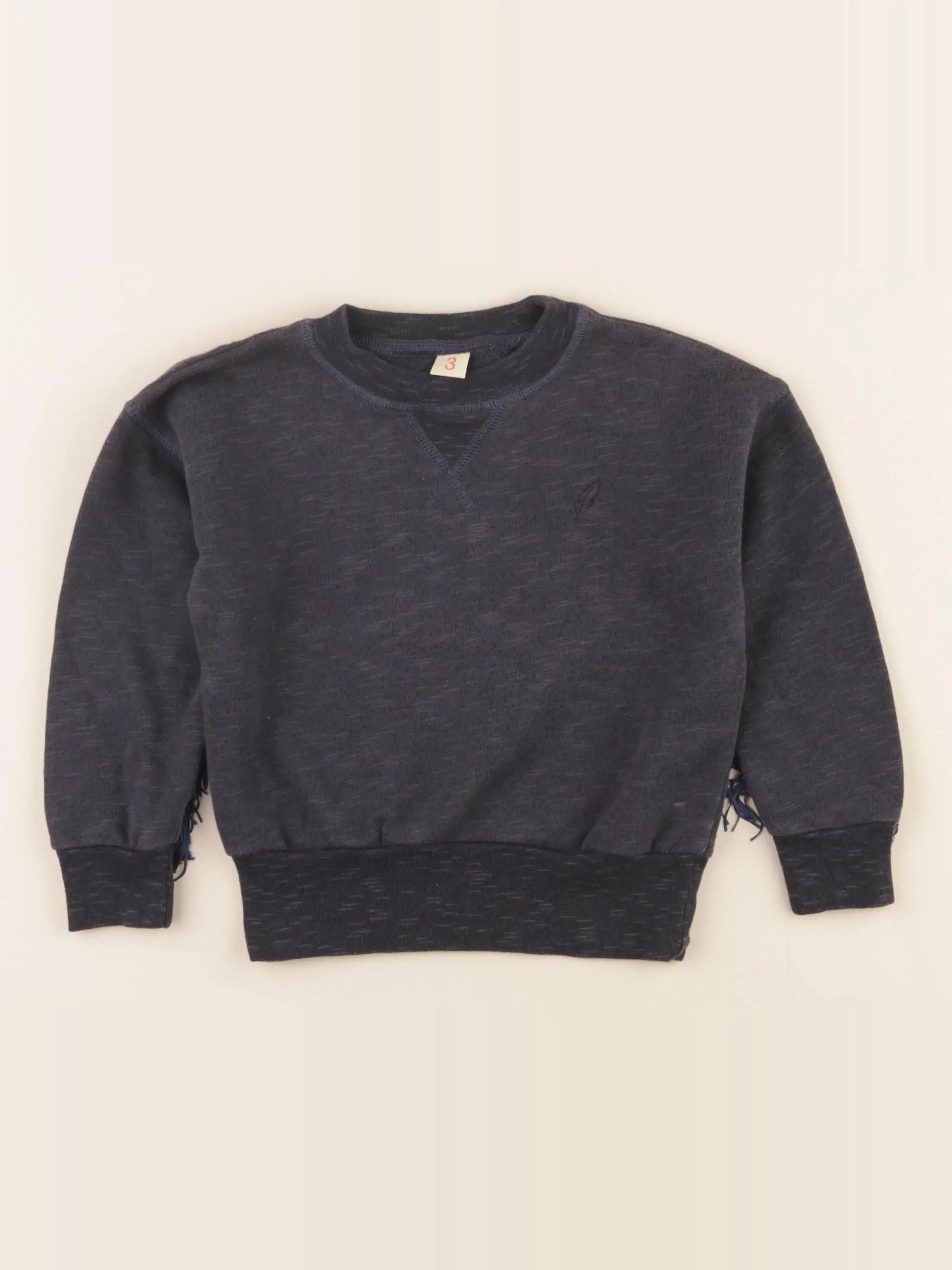 Bellerose - sweat bleu - 3 ans