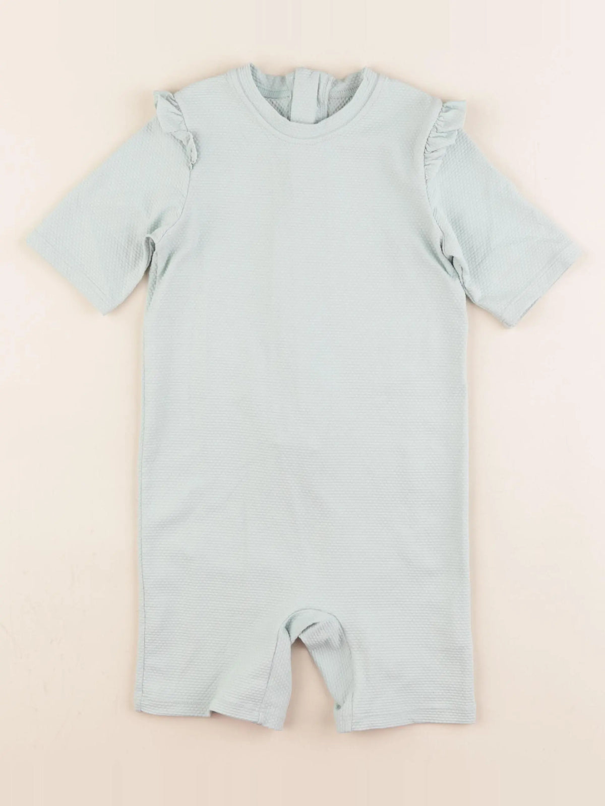 H&M - combi de bain vert - 2/4 ans