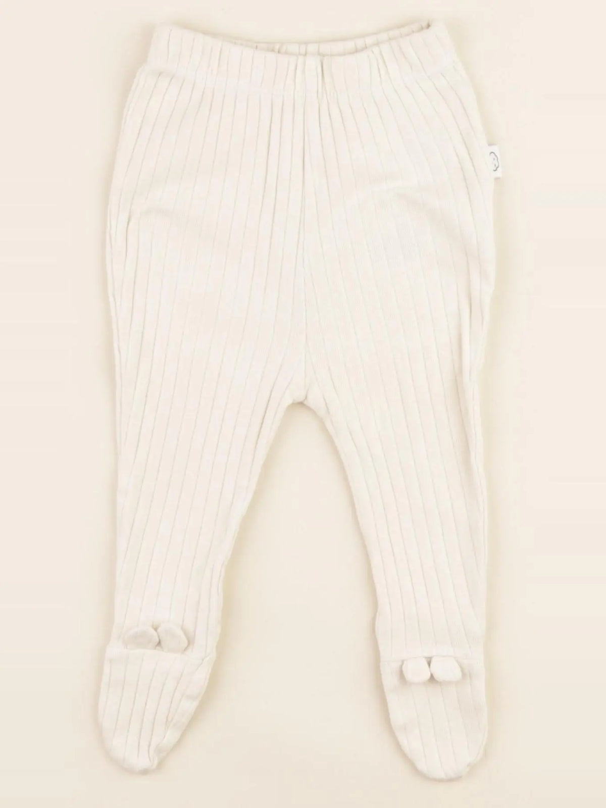 Vertbaudet - legging beige - 3 mois