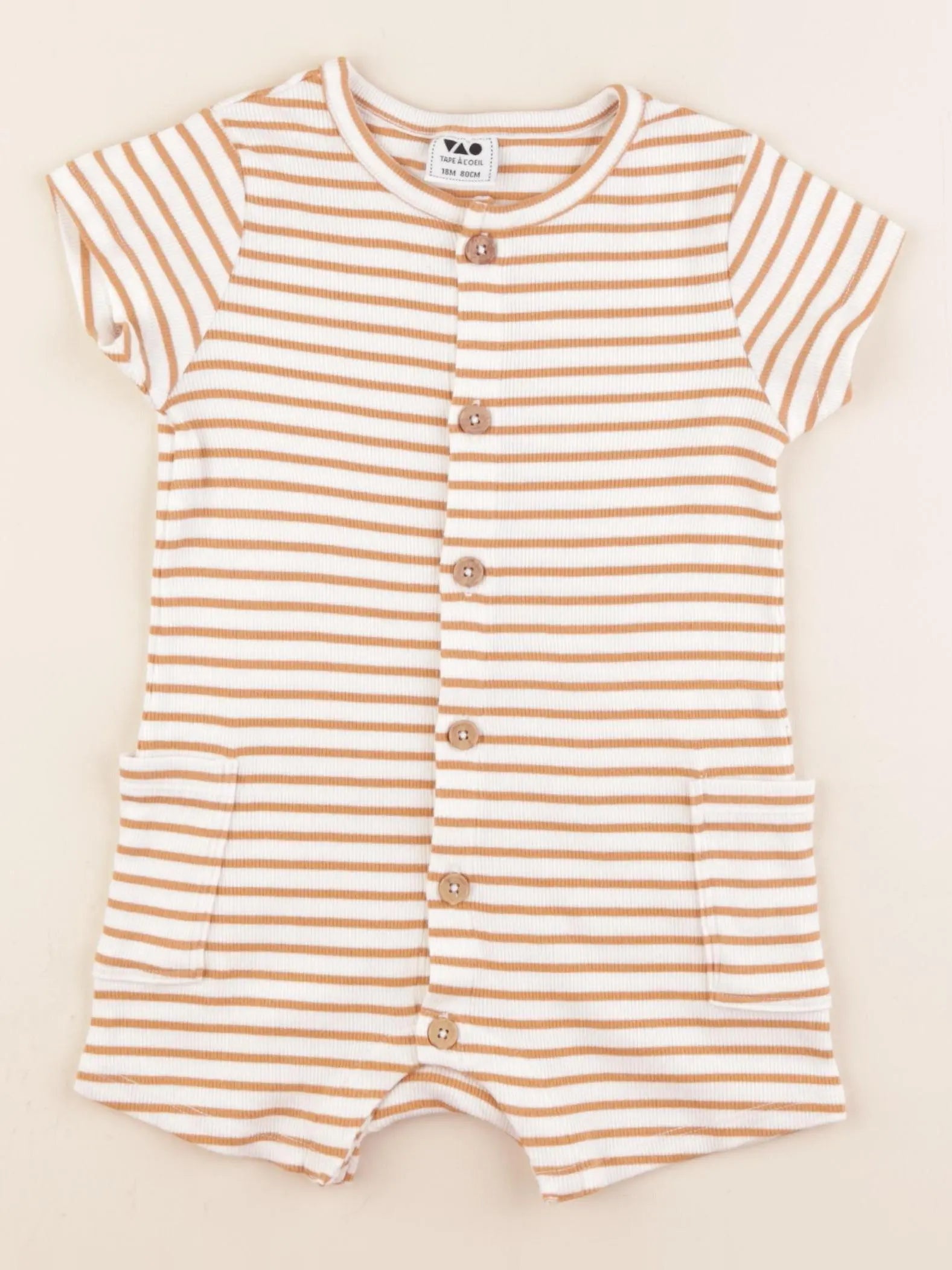 Tape à l'oeil - combinaison blanc - 18 mois