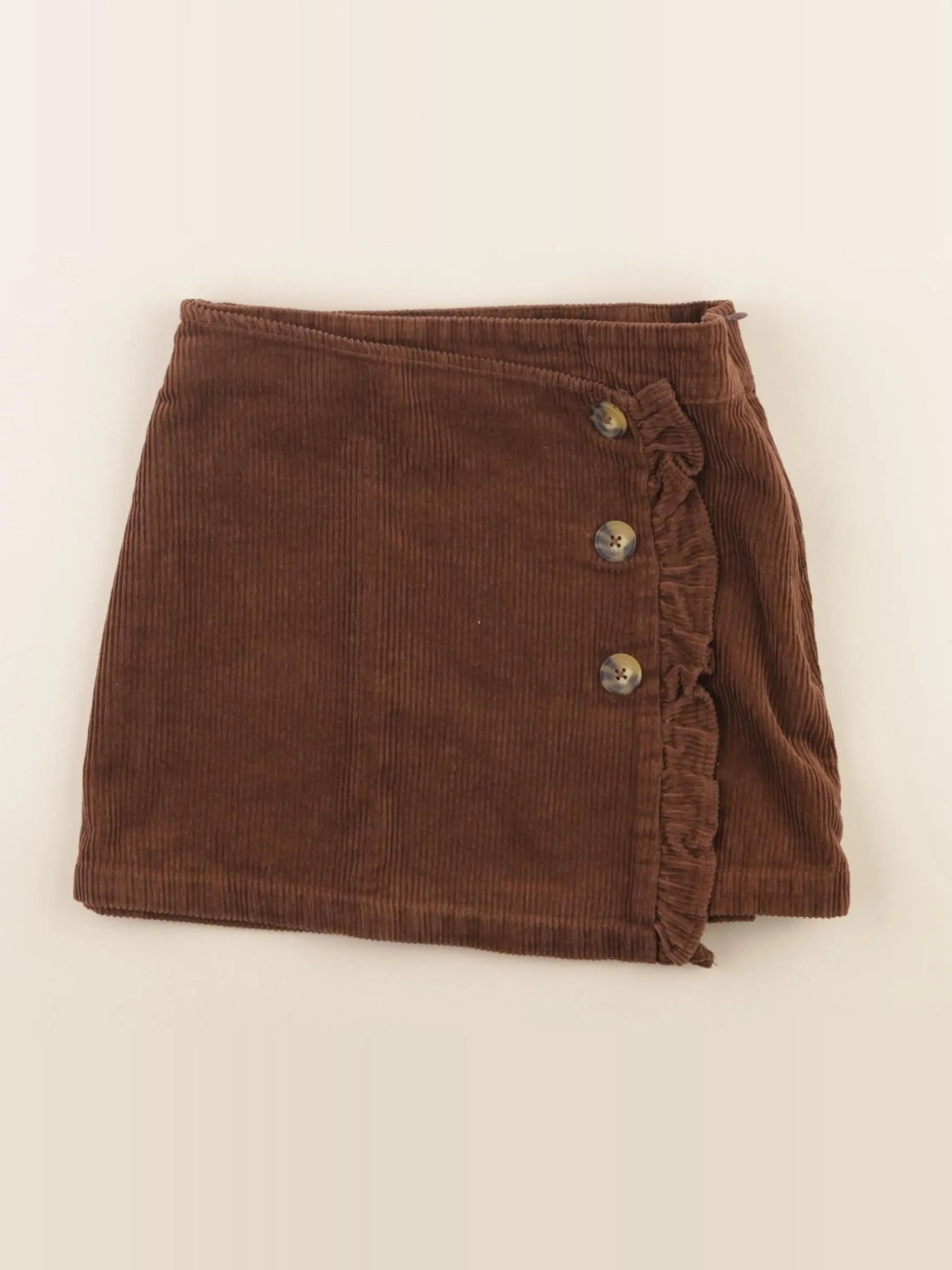 Vertbaudet - jupe marron - 8 ans