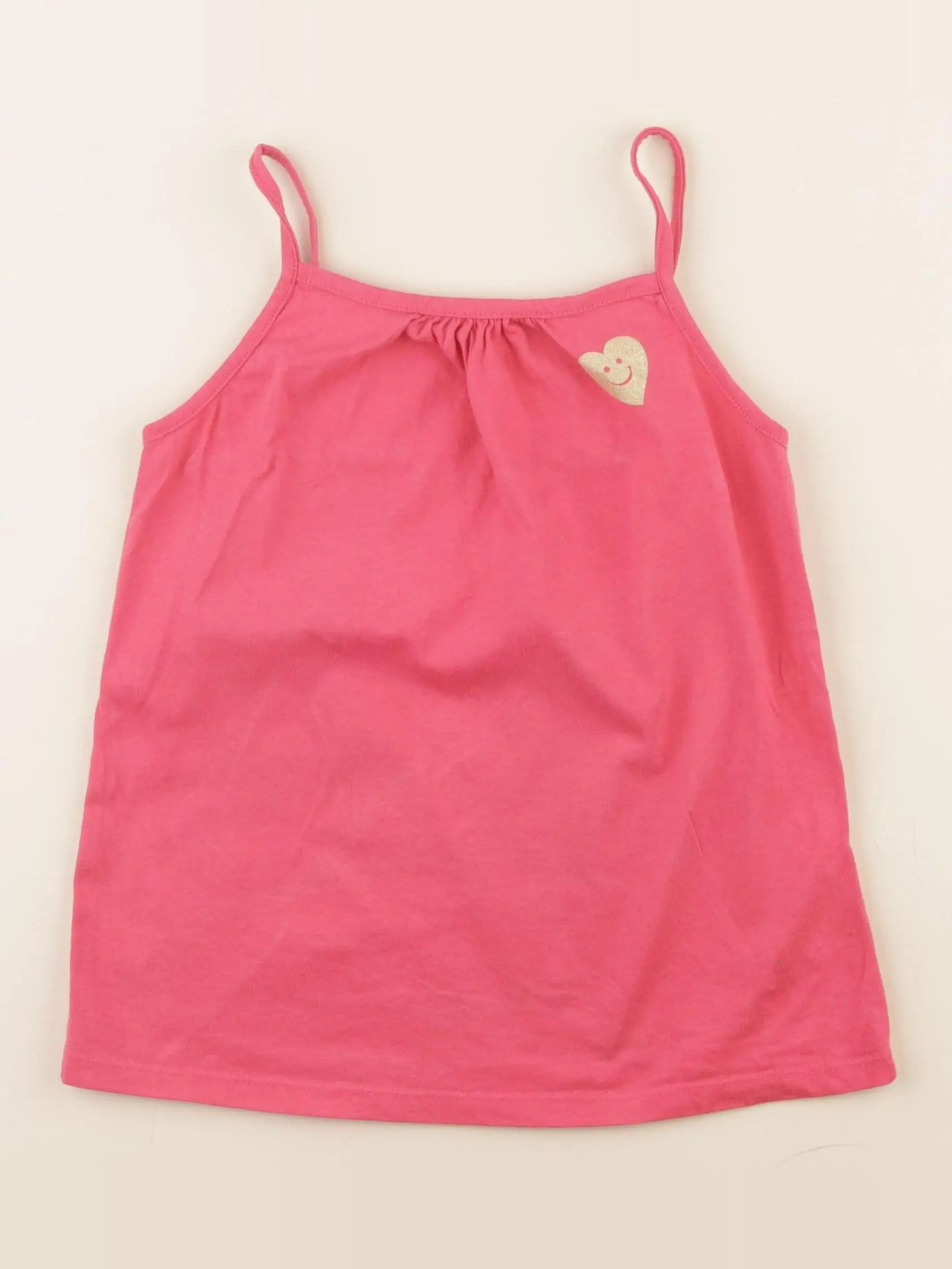 Vertbaudet - débardeur rose - 8 ans