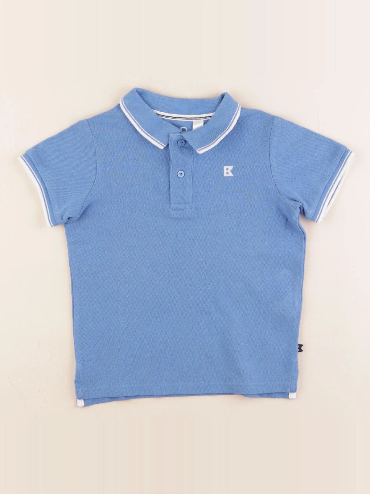 Okaidi - polo bleu - 5 ans