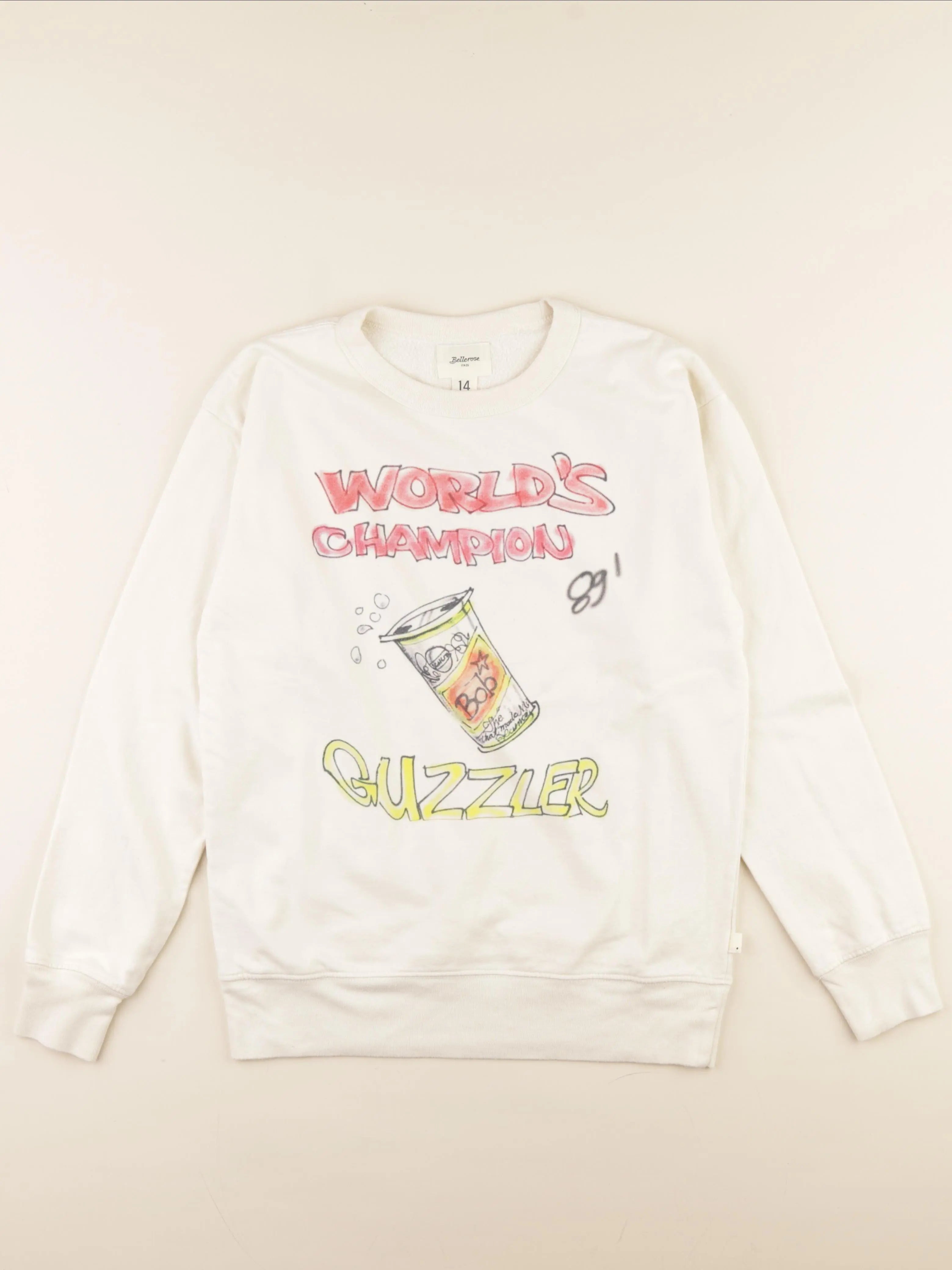 Bellerose - sweat beige - 14 ans