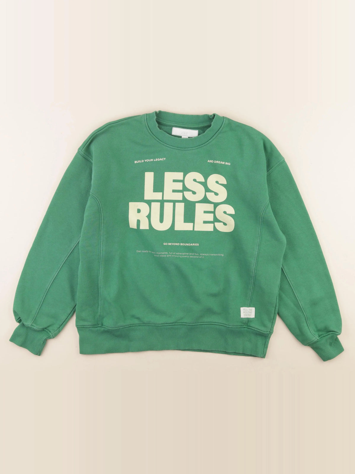 Zara - sweat vert - 13/14 ans