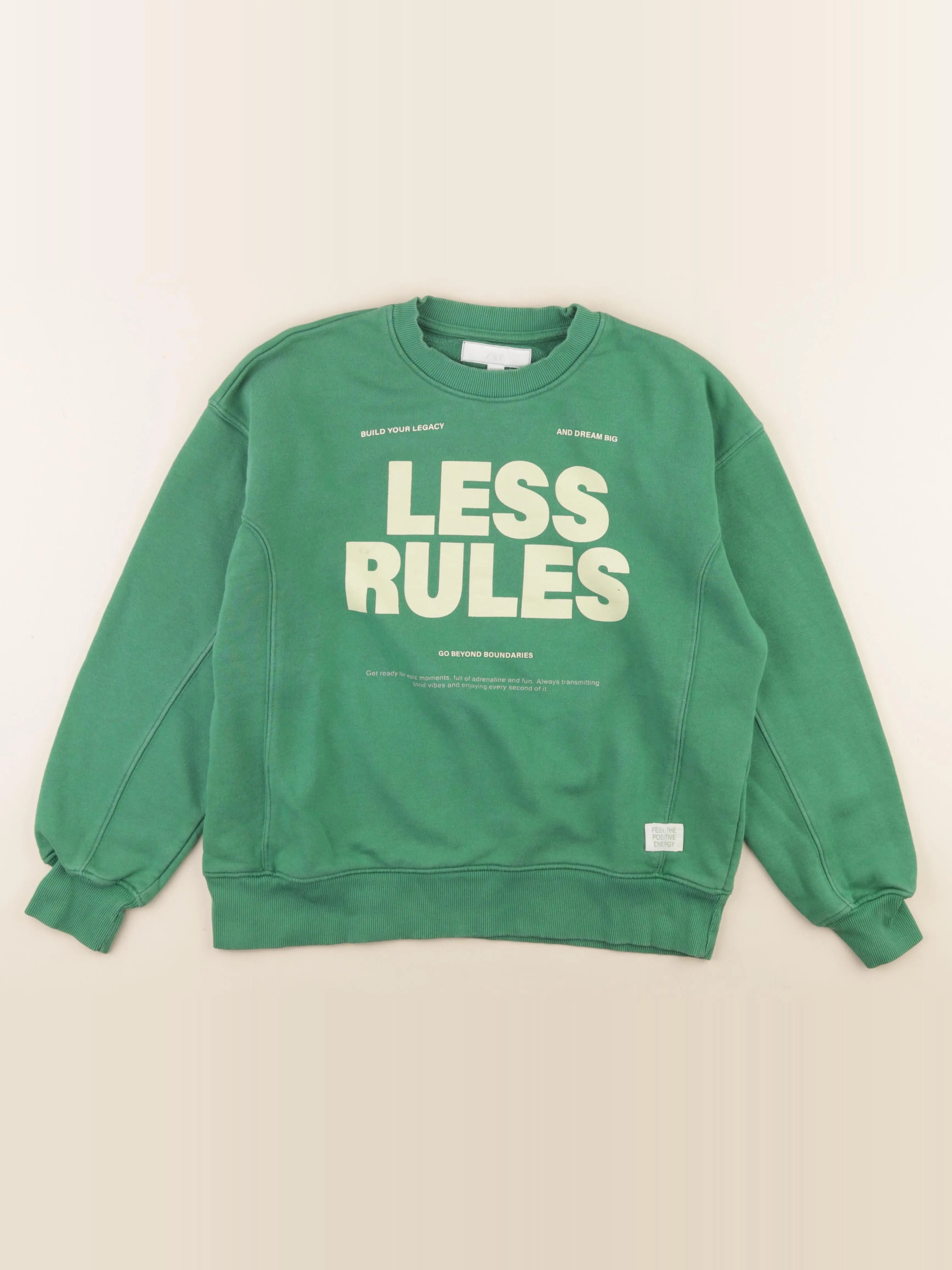 Zara - sweat vert - 13/14 ans
