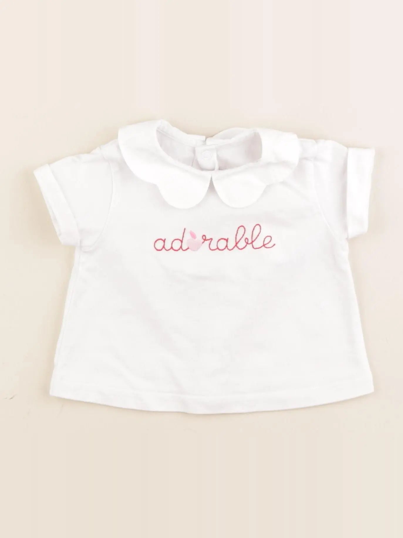 Jacadi - tee-shirt blanc - 3 mois