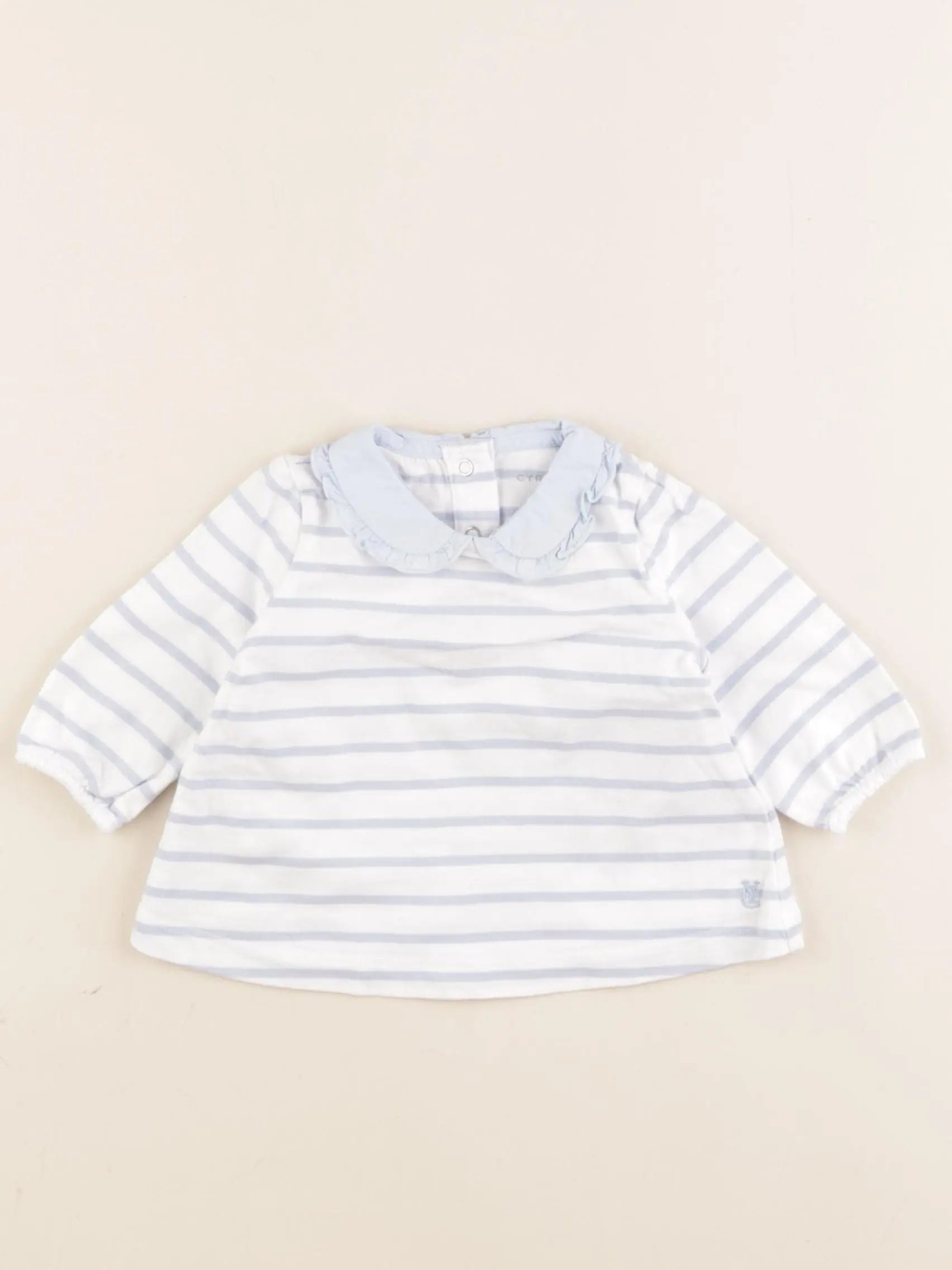 Cyrillus - tee-shirt blanc - 3 mois