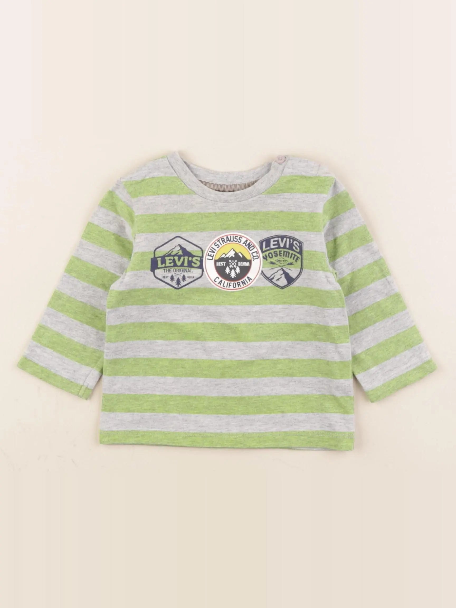 Levi's - tee-shirt gris - 6 mois