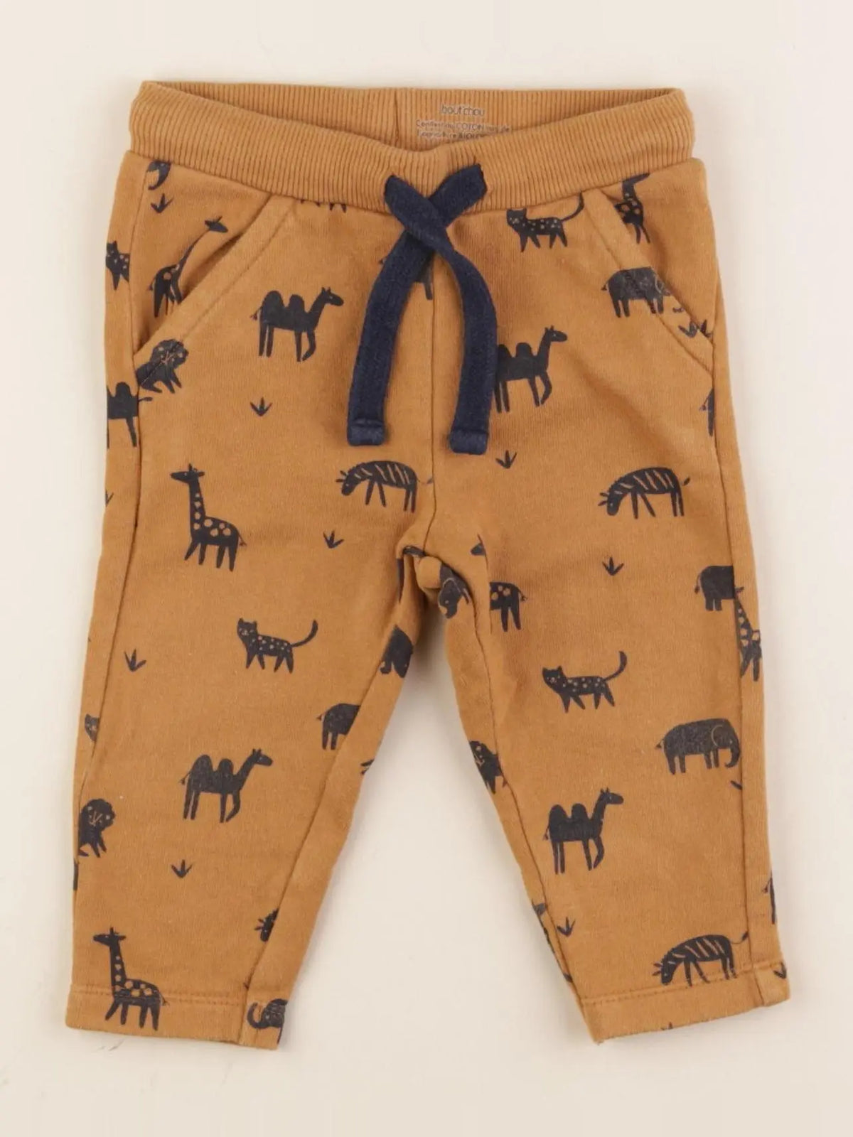 Boutchou - jogging marron - 9 mois
