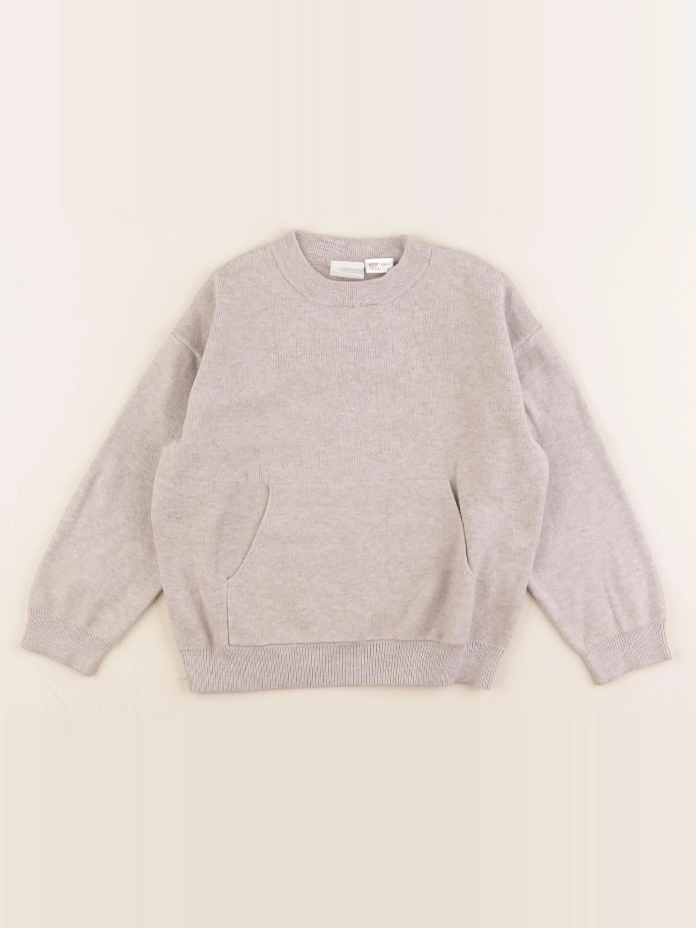 Zara - pull beige - 5 ans