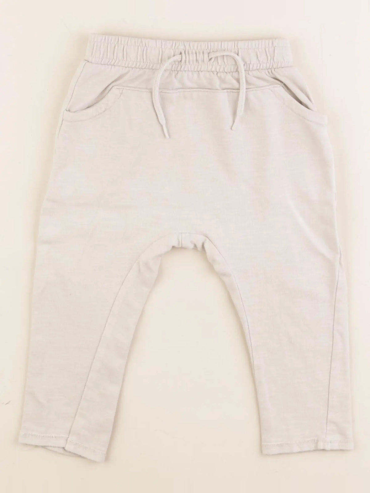 Vertbaudet - pantalon beige - 12 mois