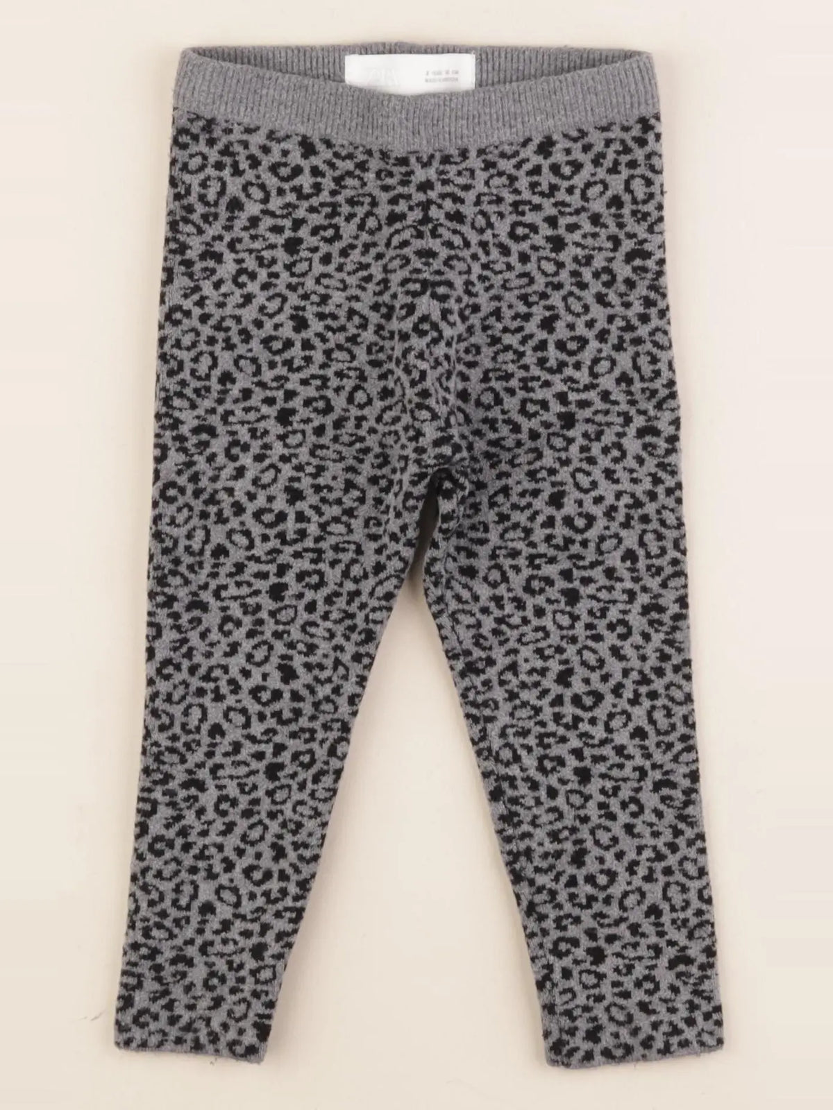 Zara - legging gris - 2 ans