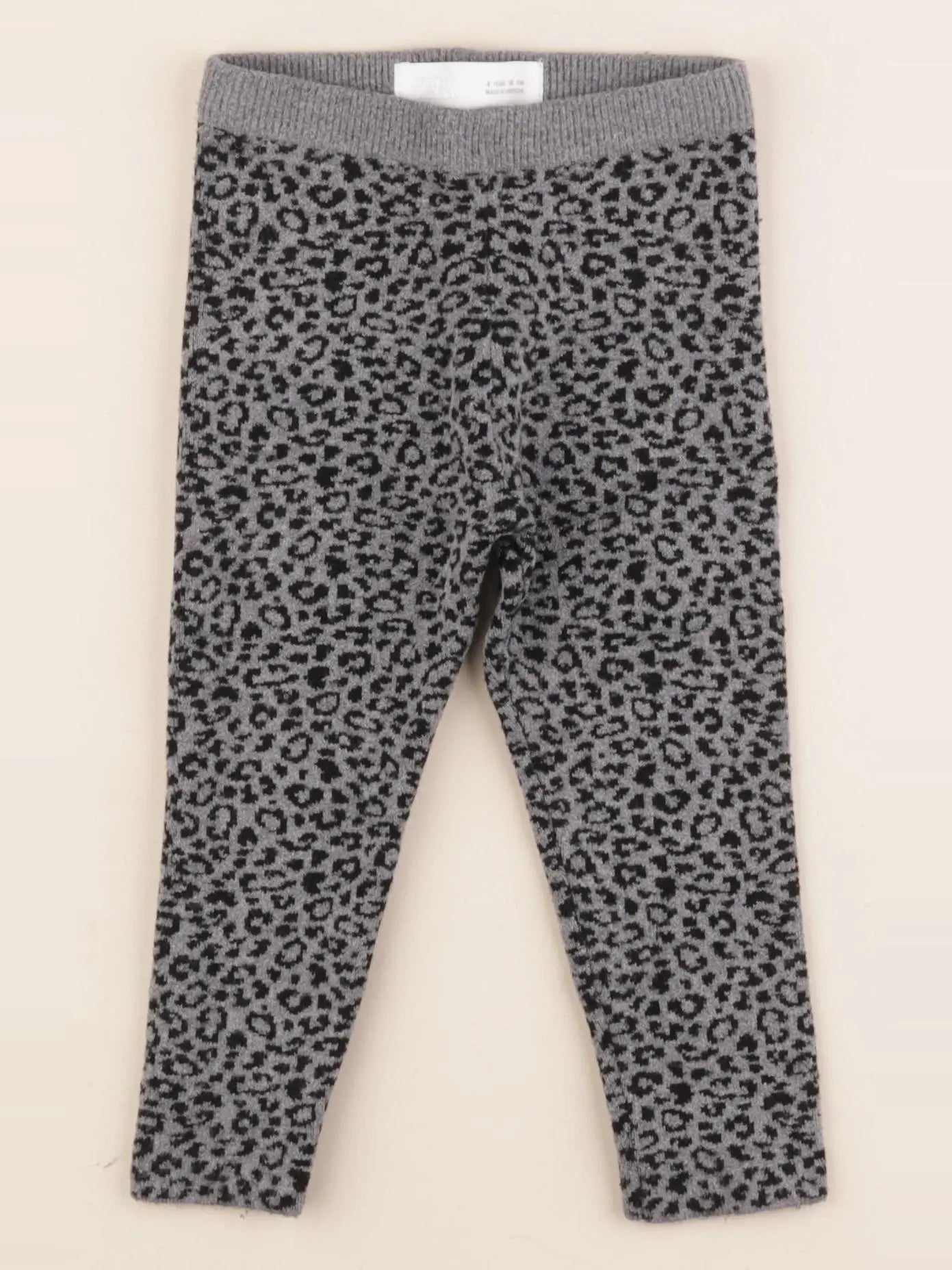 Zara - legging gris - 2 ans