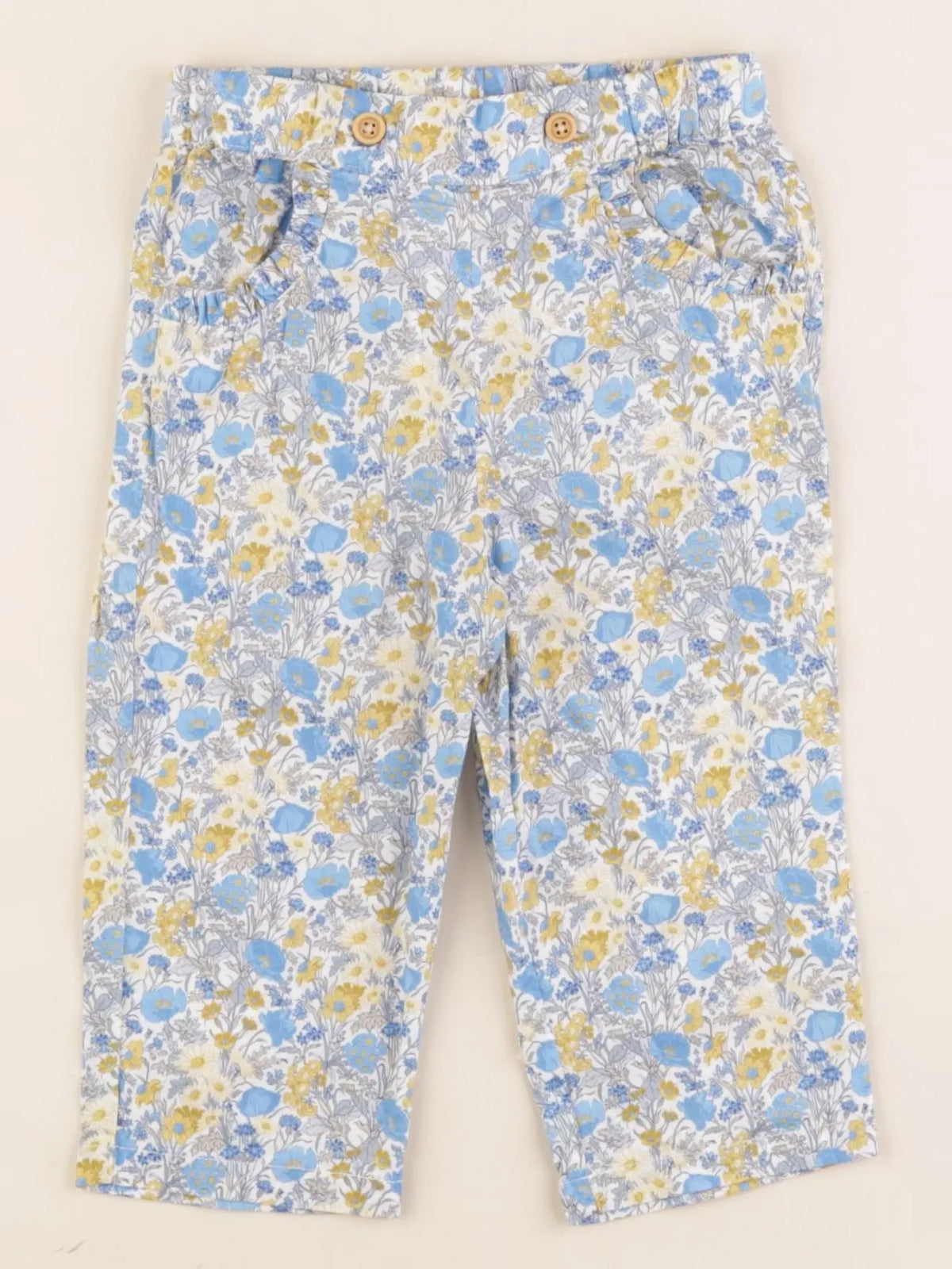 Cyrillus - pantalon multicolore - 18 mois