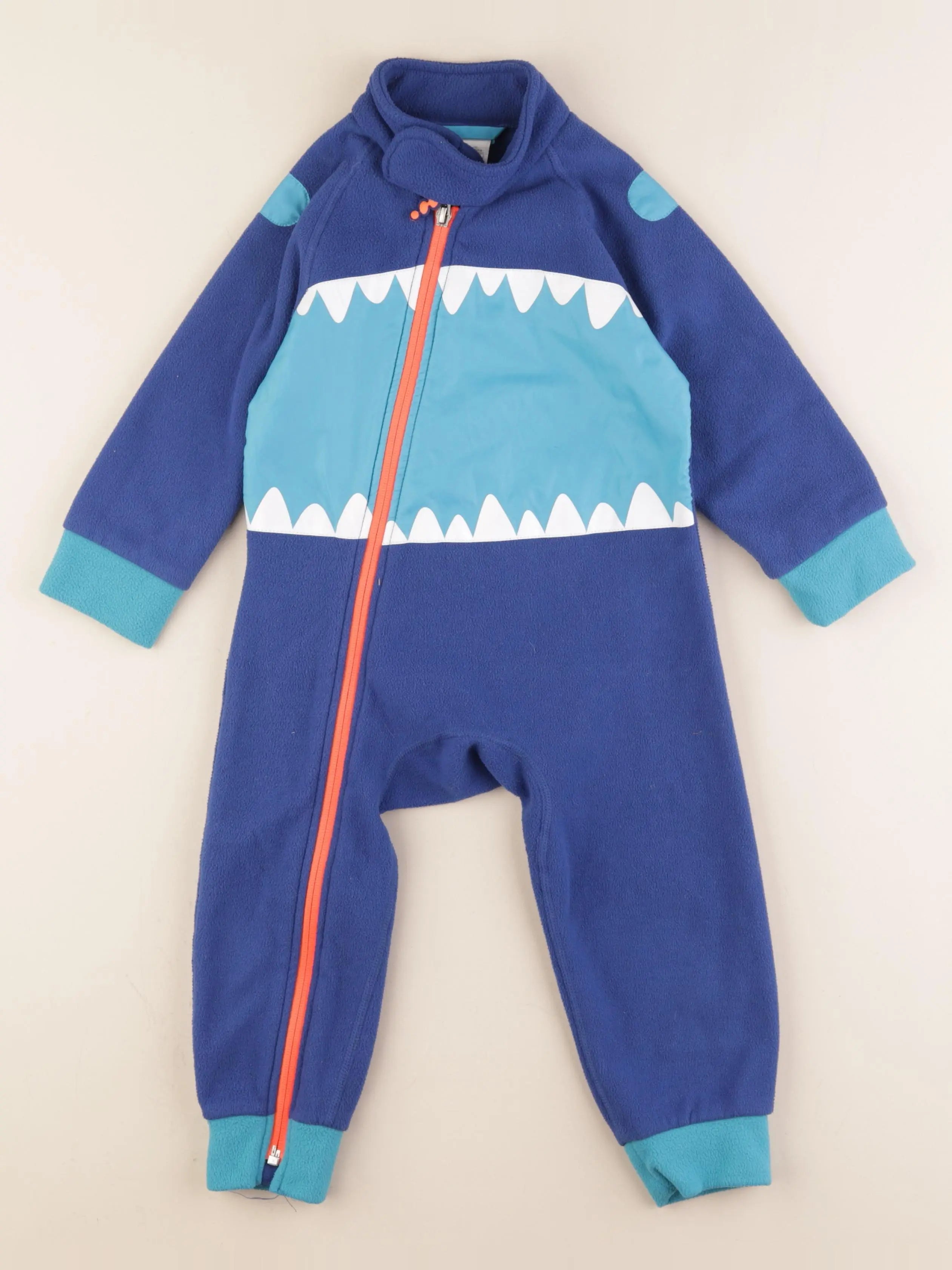 Decathlon ski - combinaison polaire de ski bleu - 2 ans