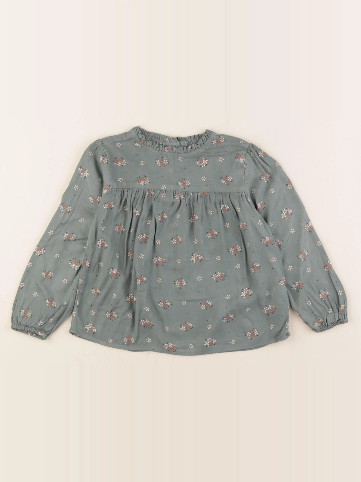 Vertbaudet - blouse vert - 4 ans