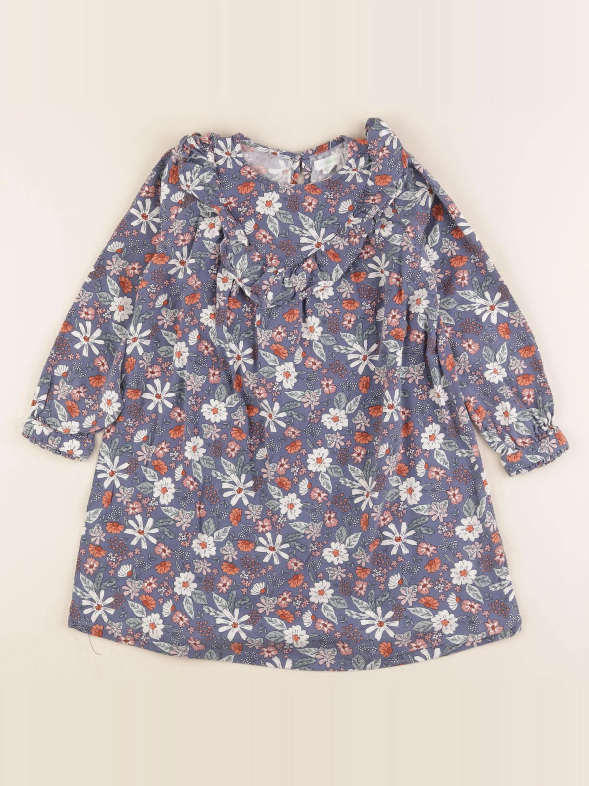 Vertbaudet - robe bleu - 5 ans