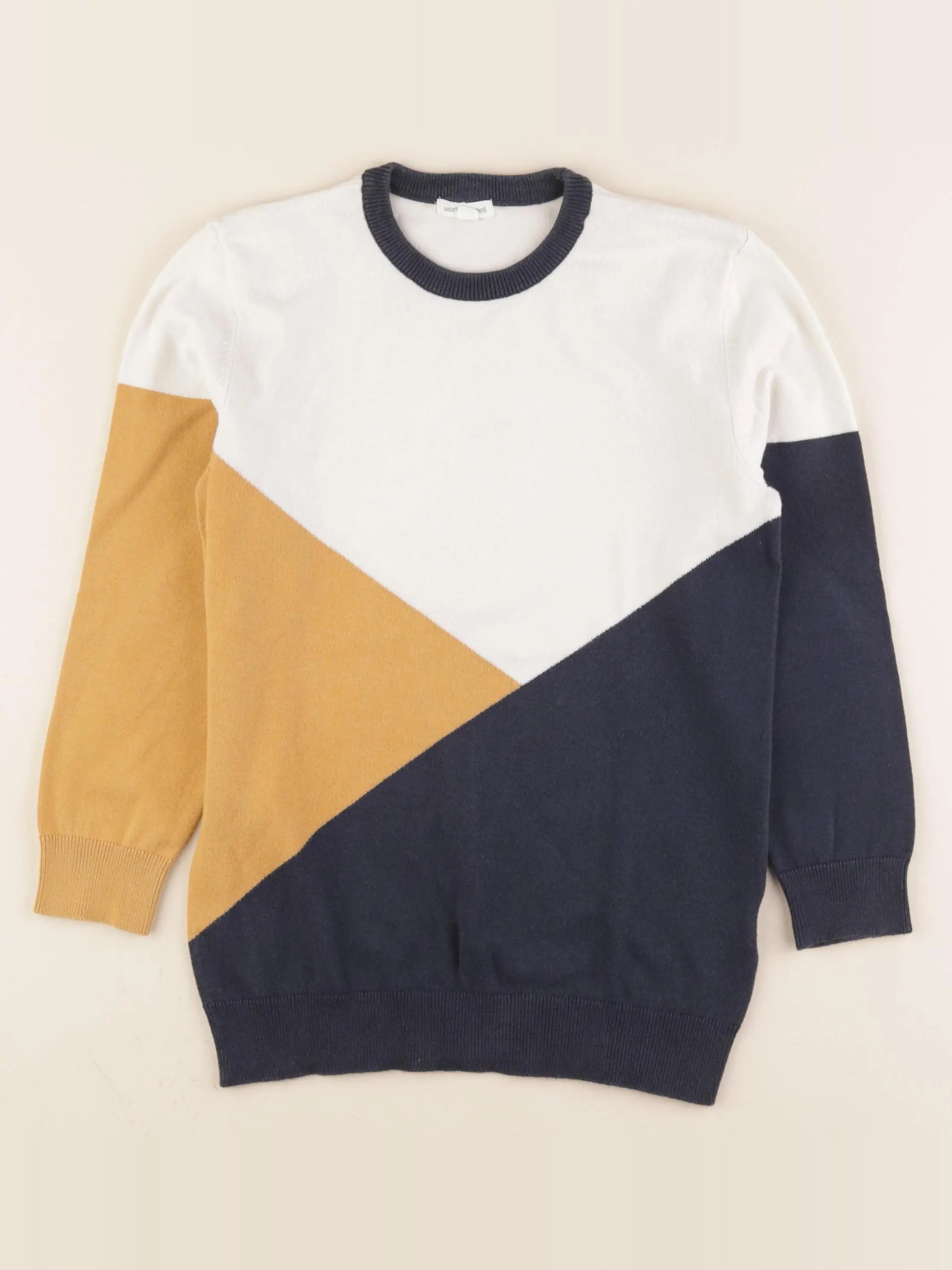 Vertbaudet - pull multicolore - 10 ans