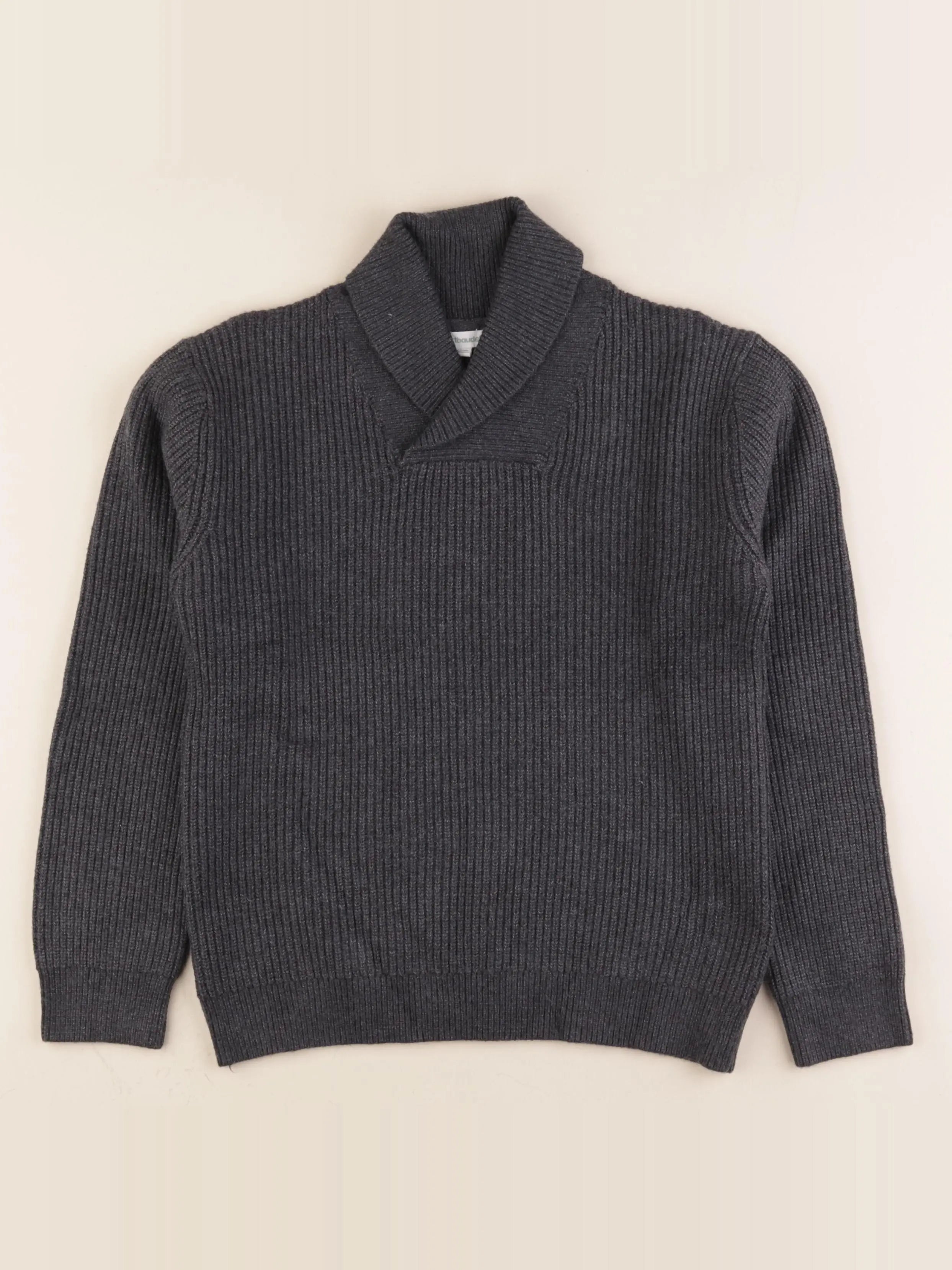 Vertbaudet - pull gris - 12 ans