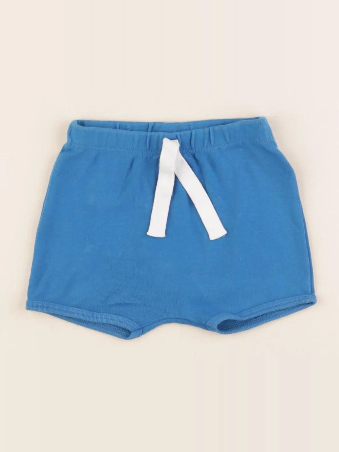 Petit Bateau - short bleu - 12 mois
